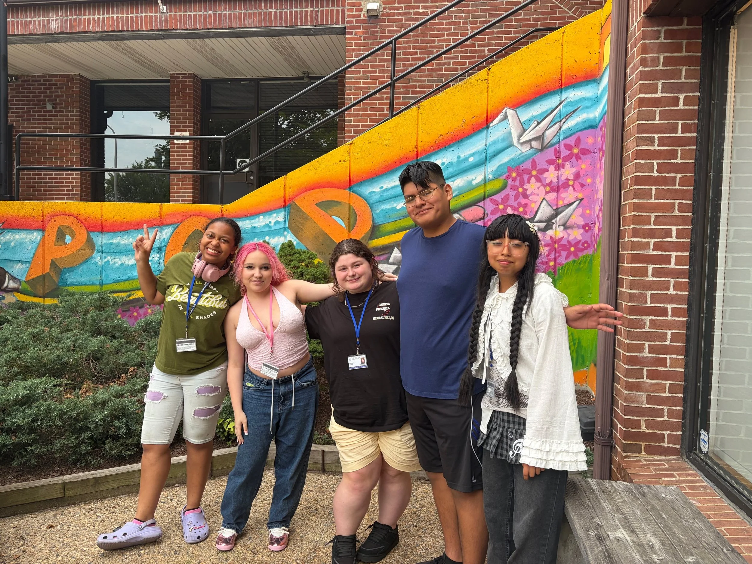 These amazing POD teens - and several others not pictured- just began RISD Pre-College @risd_precollege! Wishing them lots of luck and fun this summer! 
 
Also sharing some recent moments from our Annual End of Year Exhibition, POD Prom and the last 