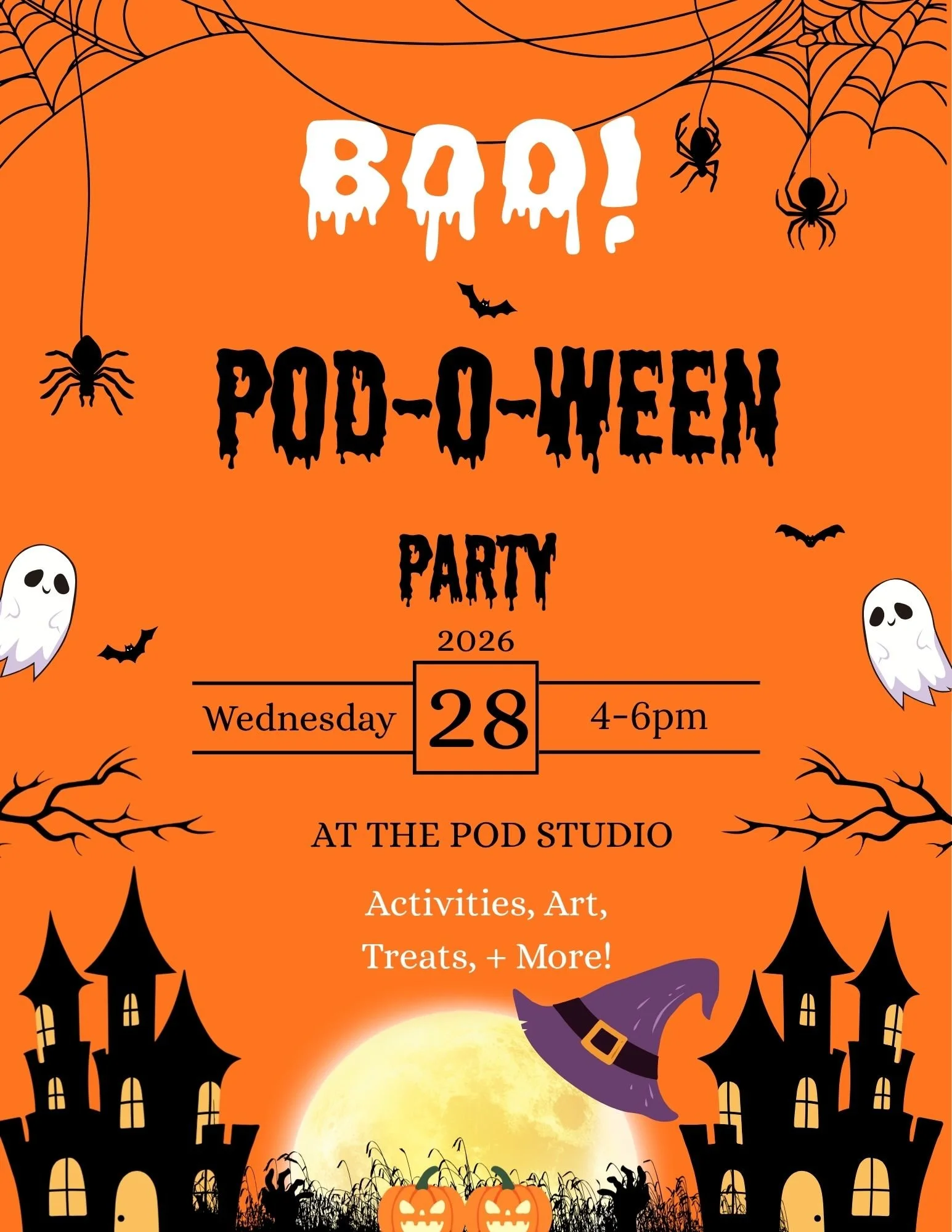 POD-o-ween Party
