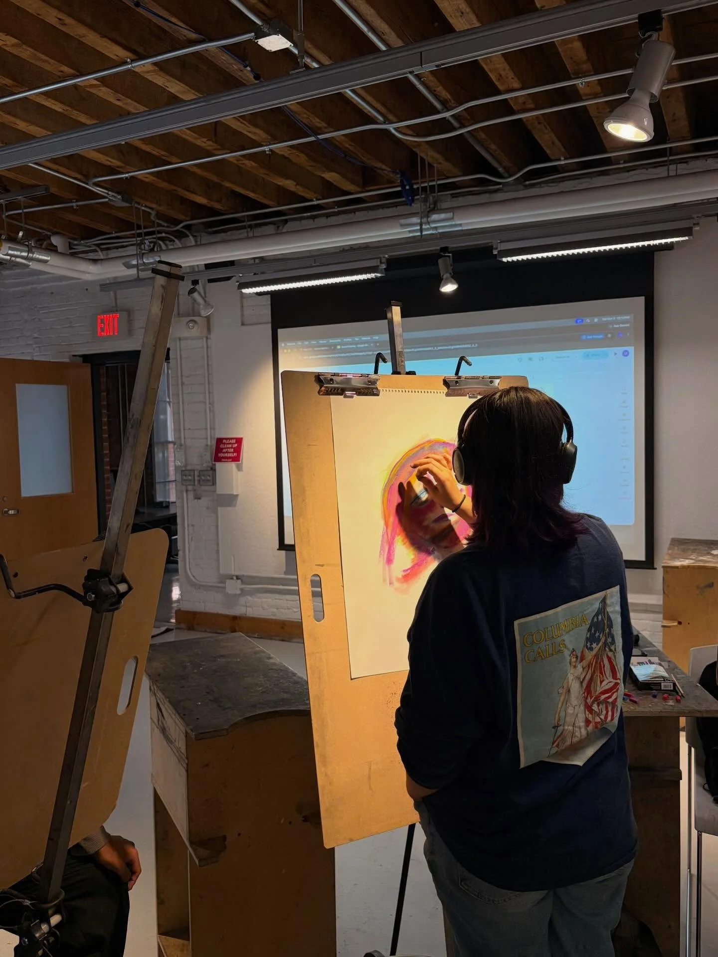 In progress photos from the past 2 weeks of our Saturday Portfolio classes! 🎨

We&rsquo;re so excited to have our POD squad back and programs up and running again. Just look at our teens working hard and staying focused! 

Stay tuned for all the fun