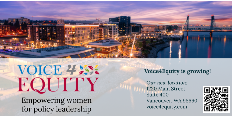 Voice4Equity new office location in Vancouver, Washington 98660