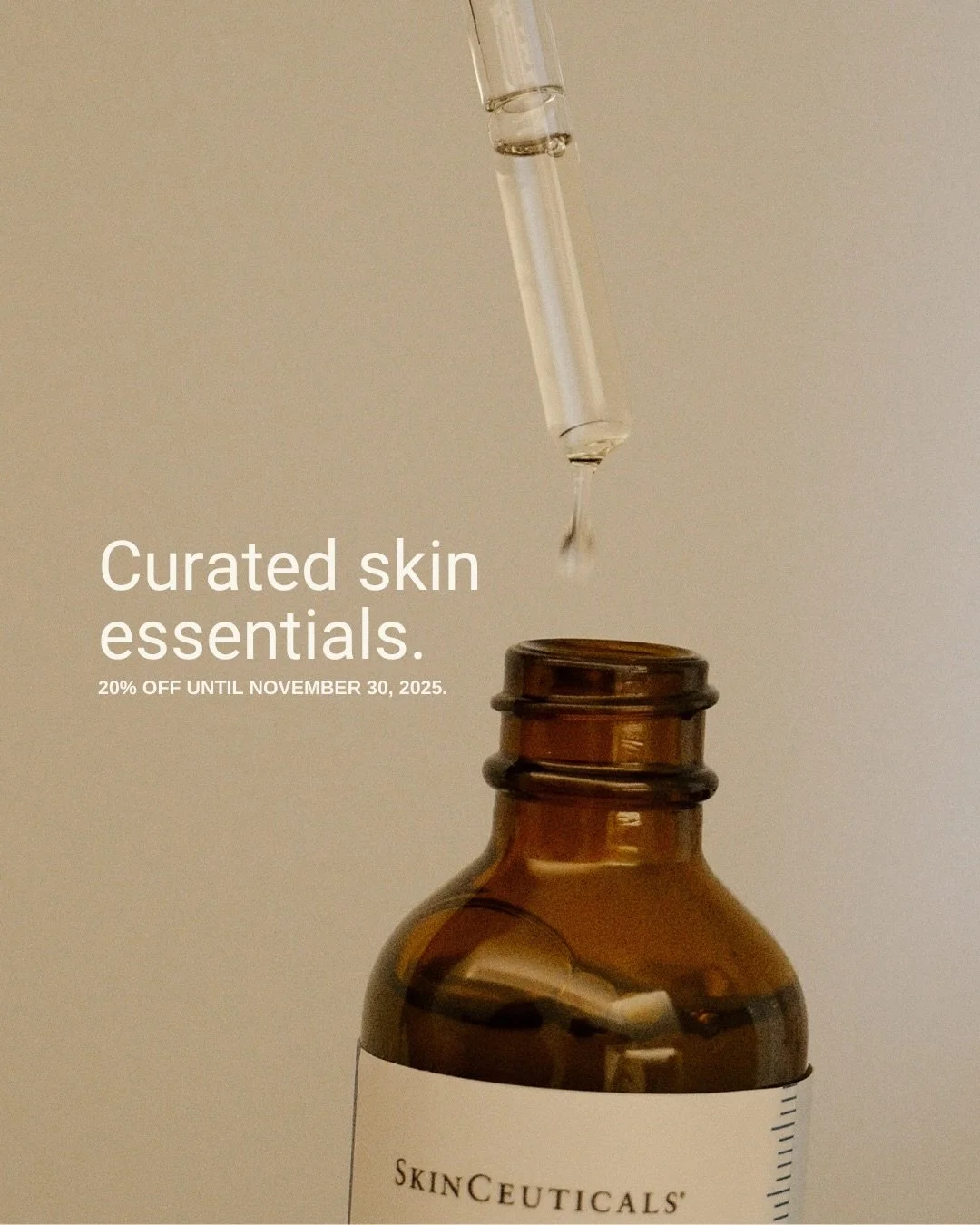 In quiet anticipation &ndash; Our Black Friday skincare promotion has arrived! Enjoy 20% off all retail products, available in-clinic and online until November 30.

In case you missed it, our Black Friday treatment offerings: 
 
💉 Platelet Rich Fibr