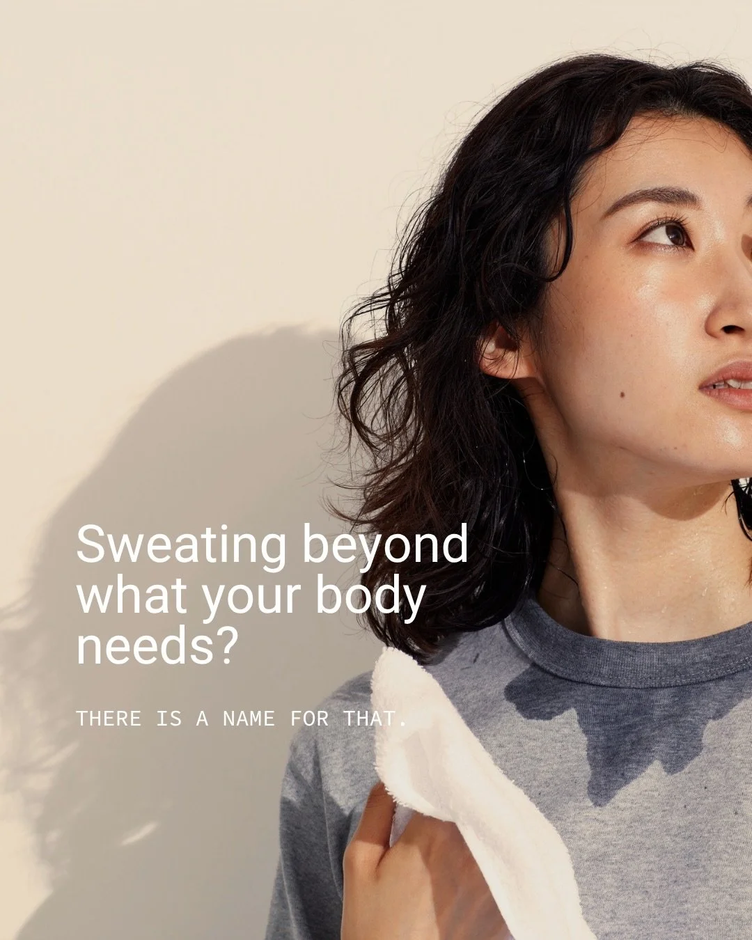 There is a condition that shapes the way people dress, move, and occupy space. It informs which fabrics are chosen, which handshakes are avoided, which rooms feel safe to enter.

It is called hyperhidrosis. It is excessive sweating that extends beyon