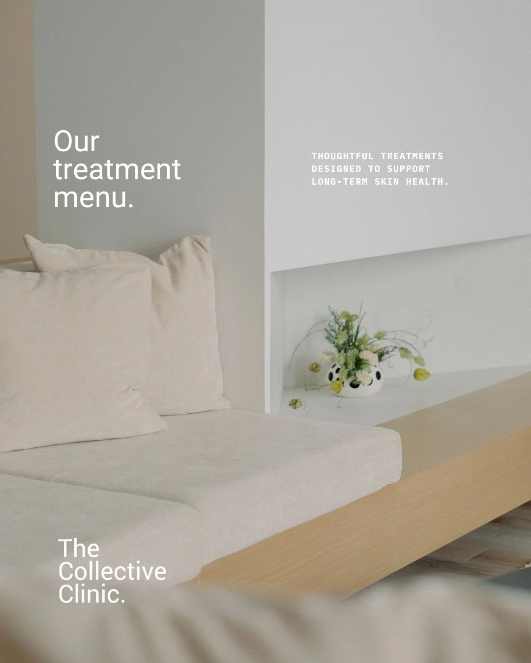 Skin health is not one treatment. It is a combination of thoughtful approaches working together.

At The Collective Clinic, our menu is designed to support the skin at multiple levels.

Injectables help address structural concerns such as muscle acti