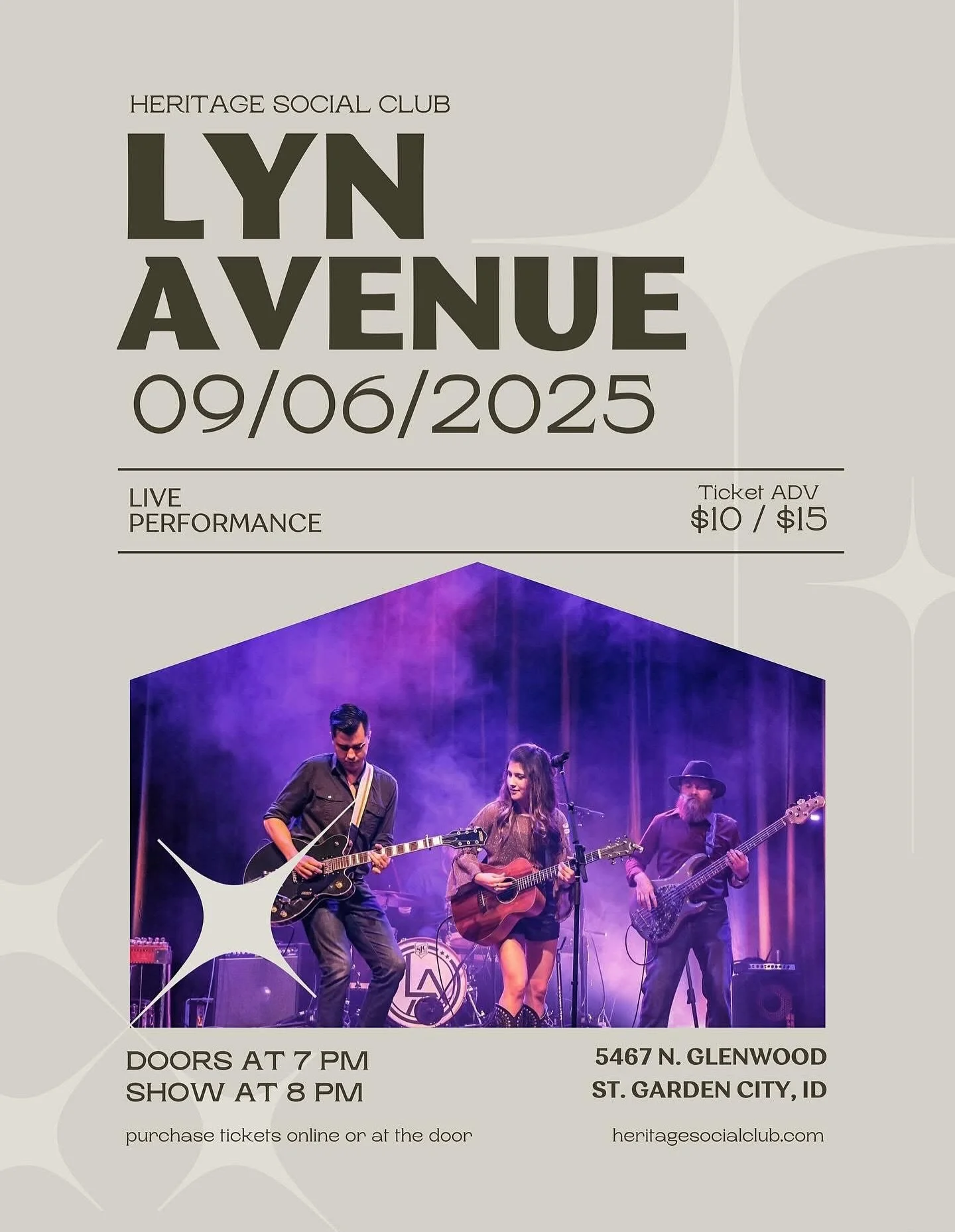 Pumped for this tonight!! @heritagesocialclub #gardencityidaho #lynavenue