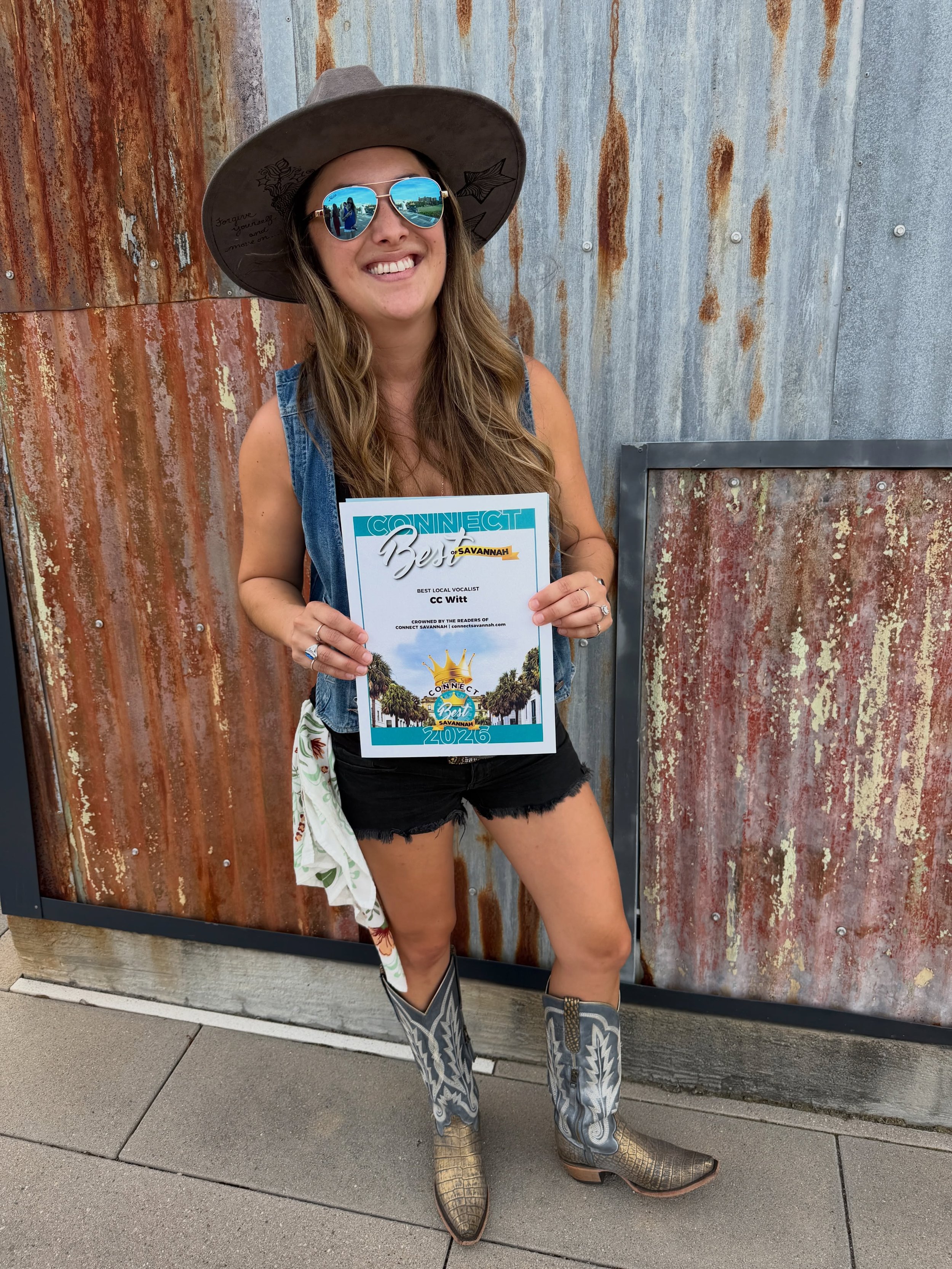 THANK YOU SAVANNAH! This means a lot to me 💜🥹 #bestofsavannah2026 #bestlocalvocalist @connectsavannah @connectsavannahevents