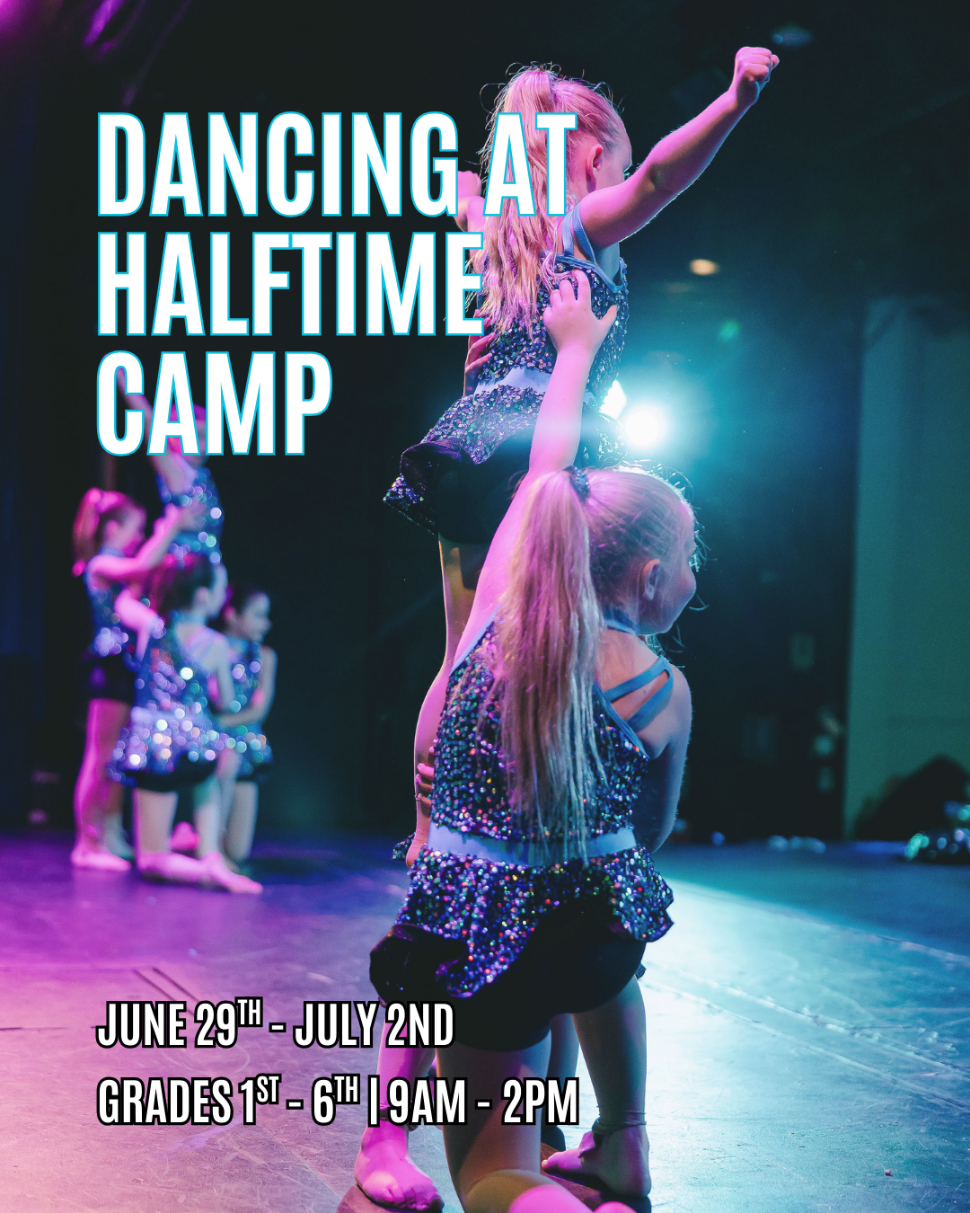 ALIGN DANCING AT HALFTIME CAMP