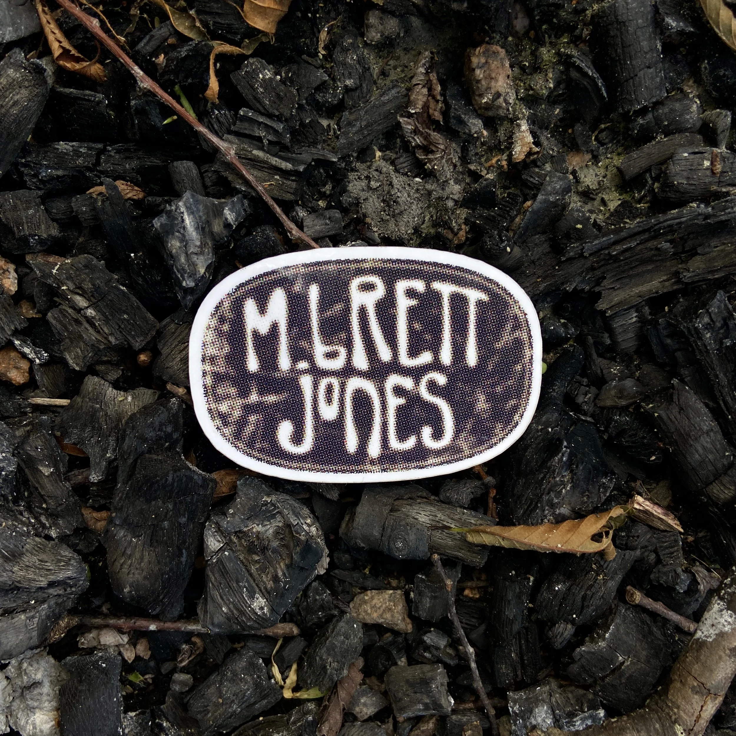 sticker on coals