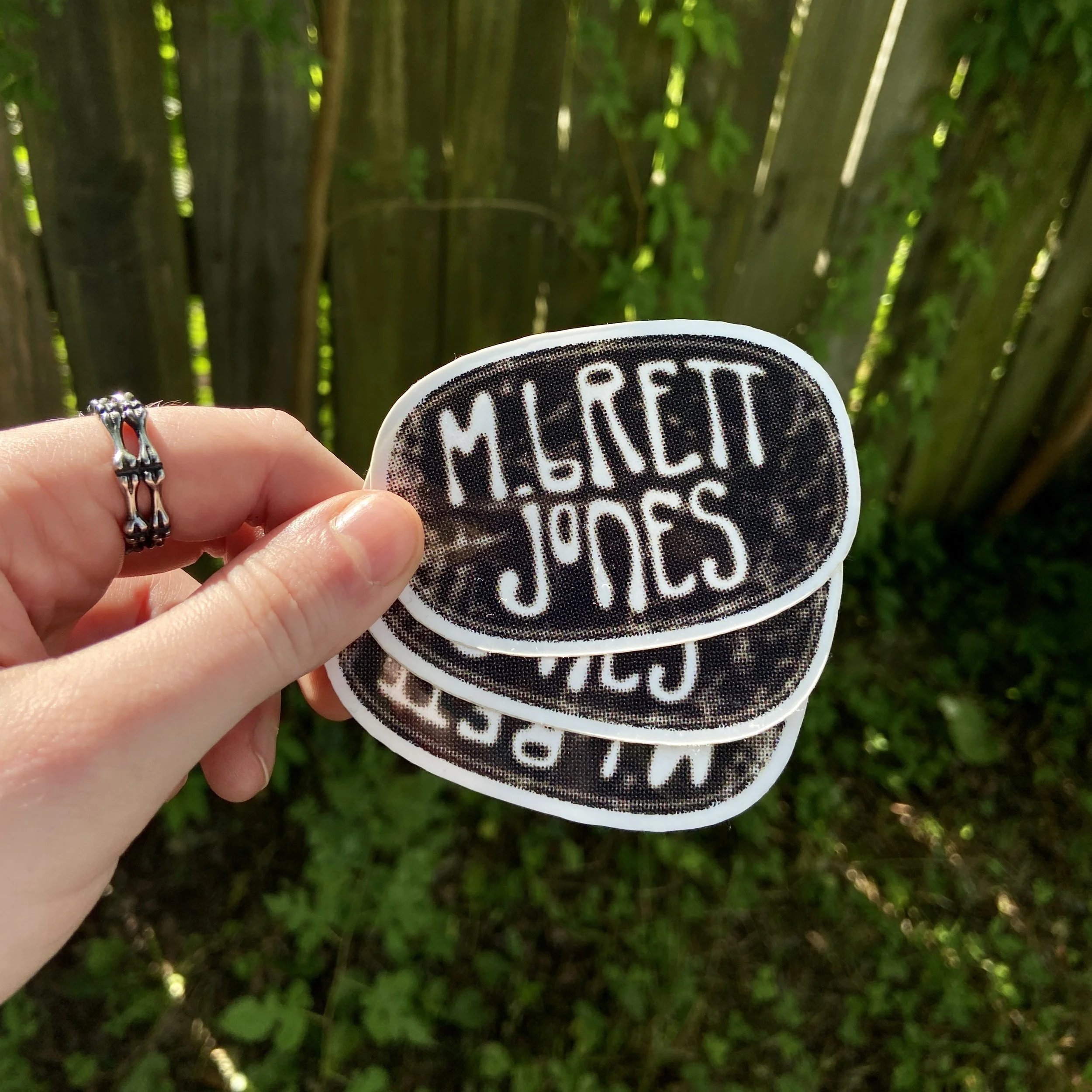 stickers for m brett jones (2024)