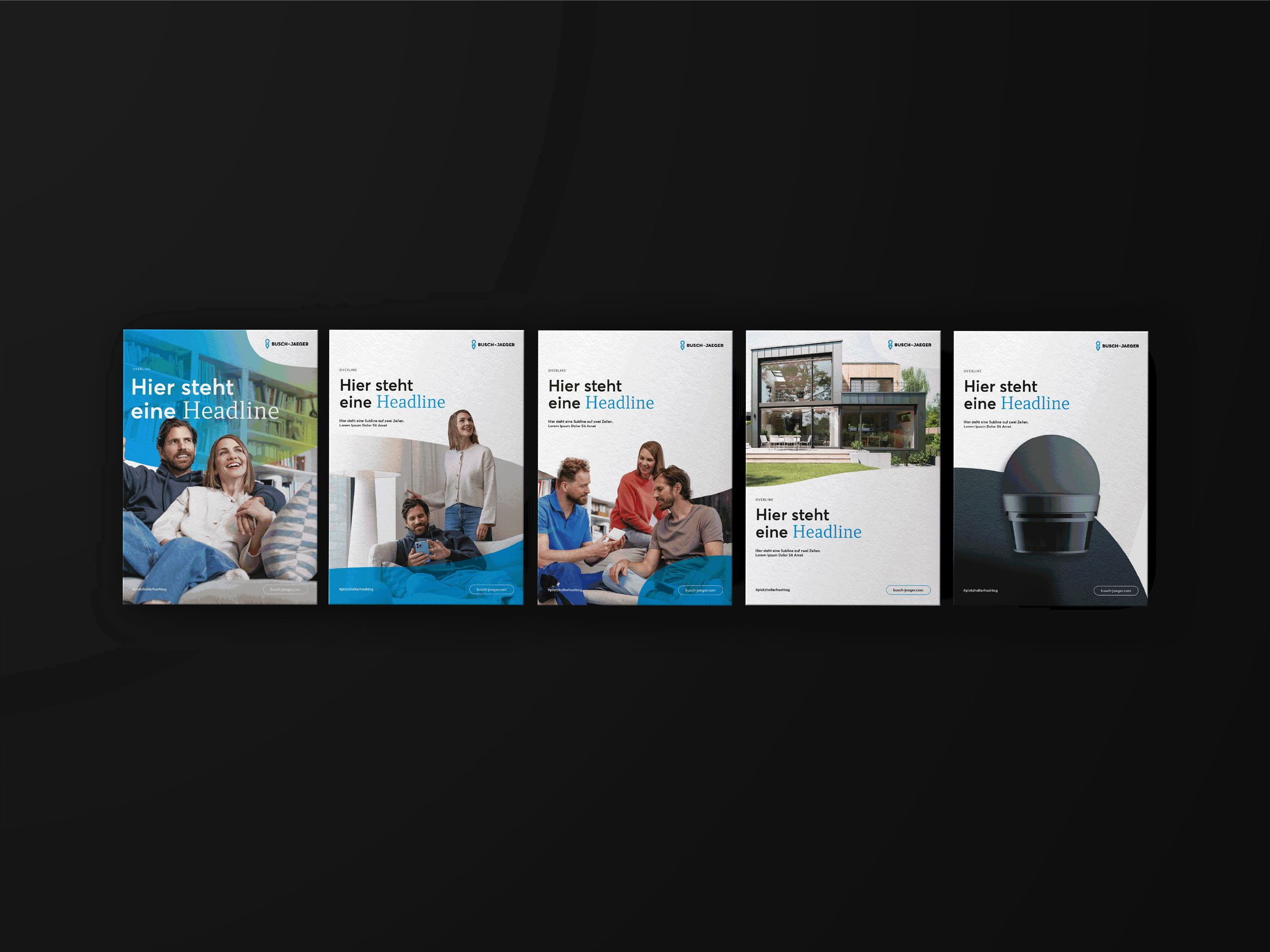 Brochure: Cover series templates