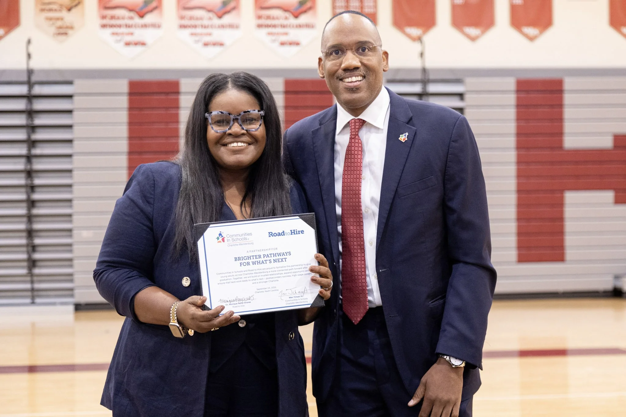 Communities In Schools of Charlotte-Mecklenburg and Road to Hire Partner to Strengthen the Path from High School to Career