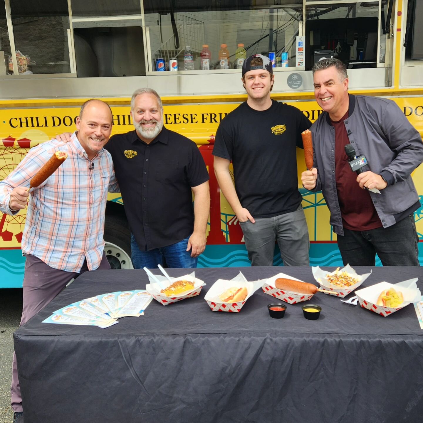 Thank you @studio40live @fox40news for having us on the show today! 🌭 We had so much fun! 

#sacramento #visitsacramento #hotdogs #Roseville #visitplacer