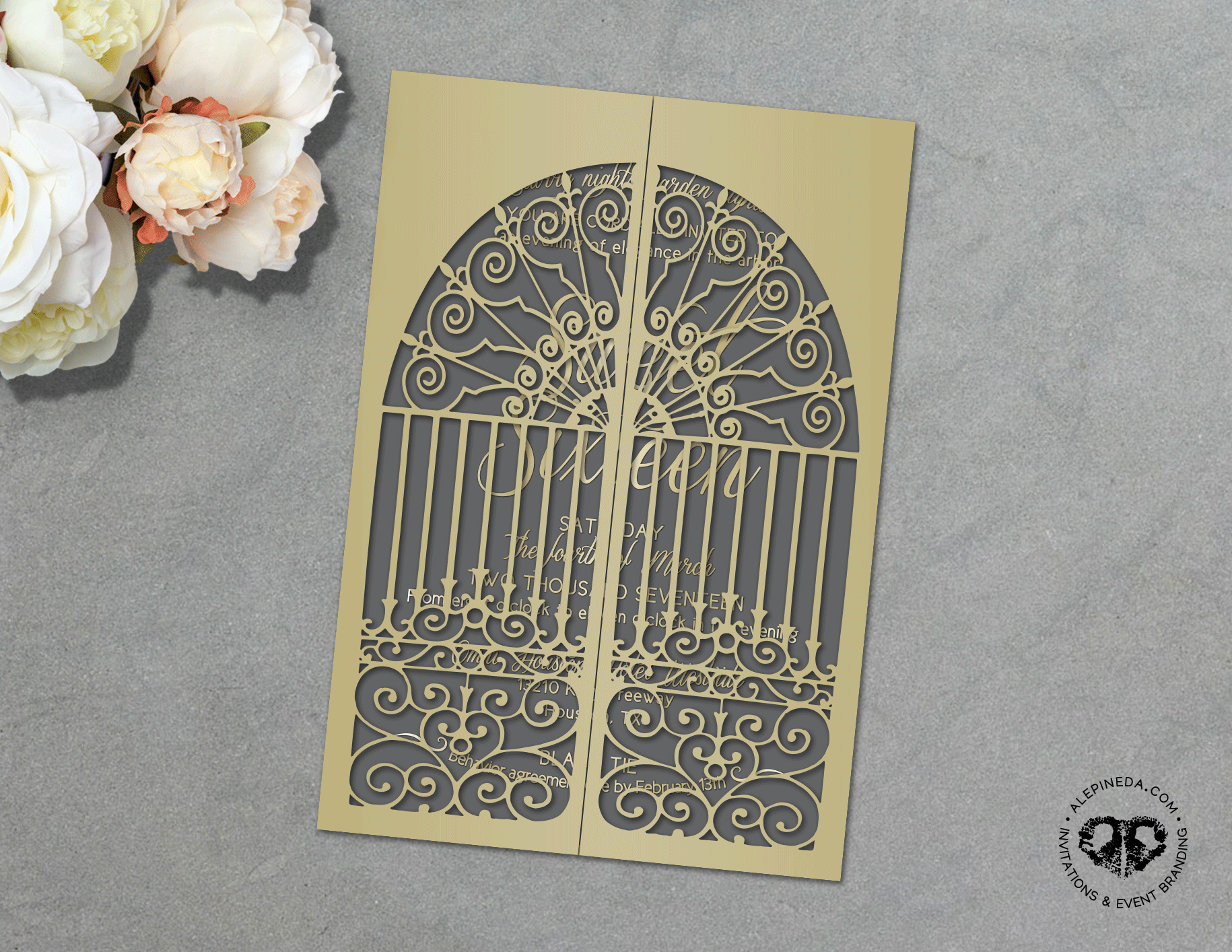 LASER CUT DOOR