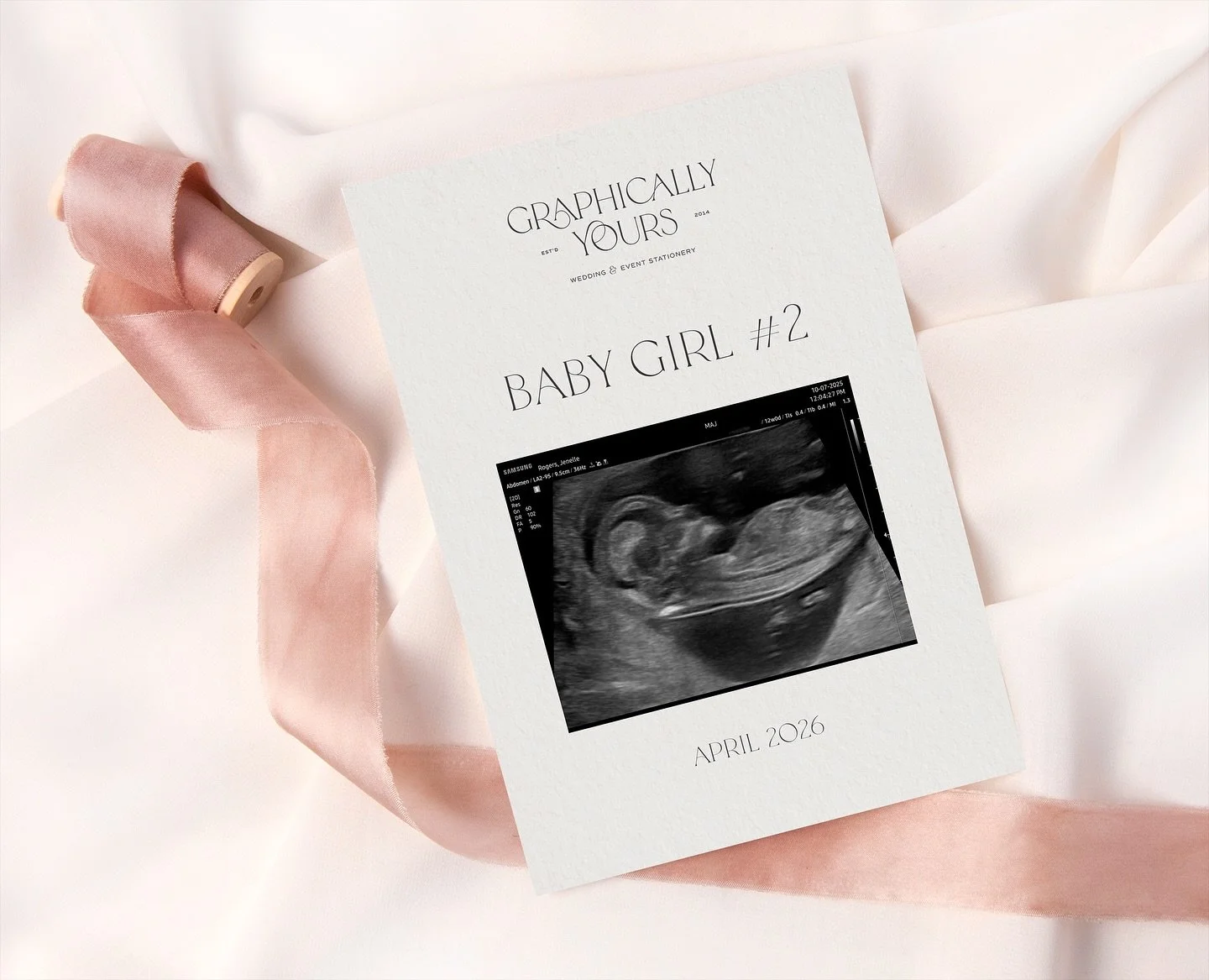 Another sweet baby girl arriving in April 🎀🩷

We&rsquo;re thrilled to share that our family will be growing this spring! With that news, I&rsquo;ll be taking on a limited number of 2026 clients to ensure each couple receives my full attention and q