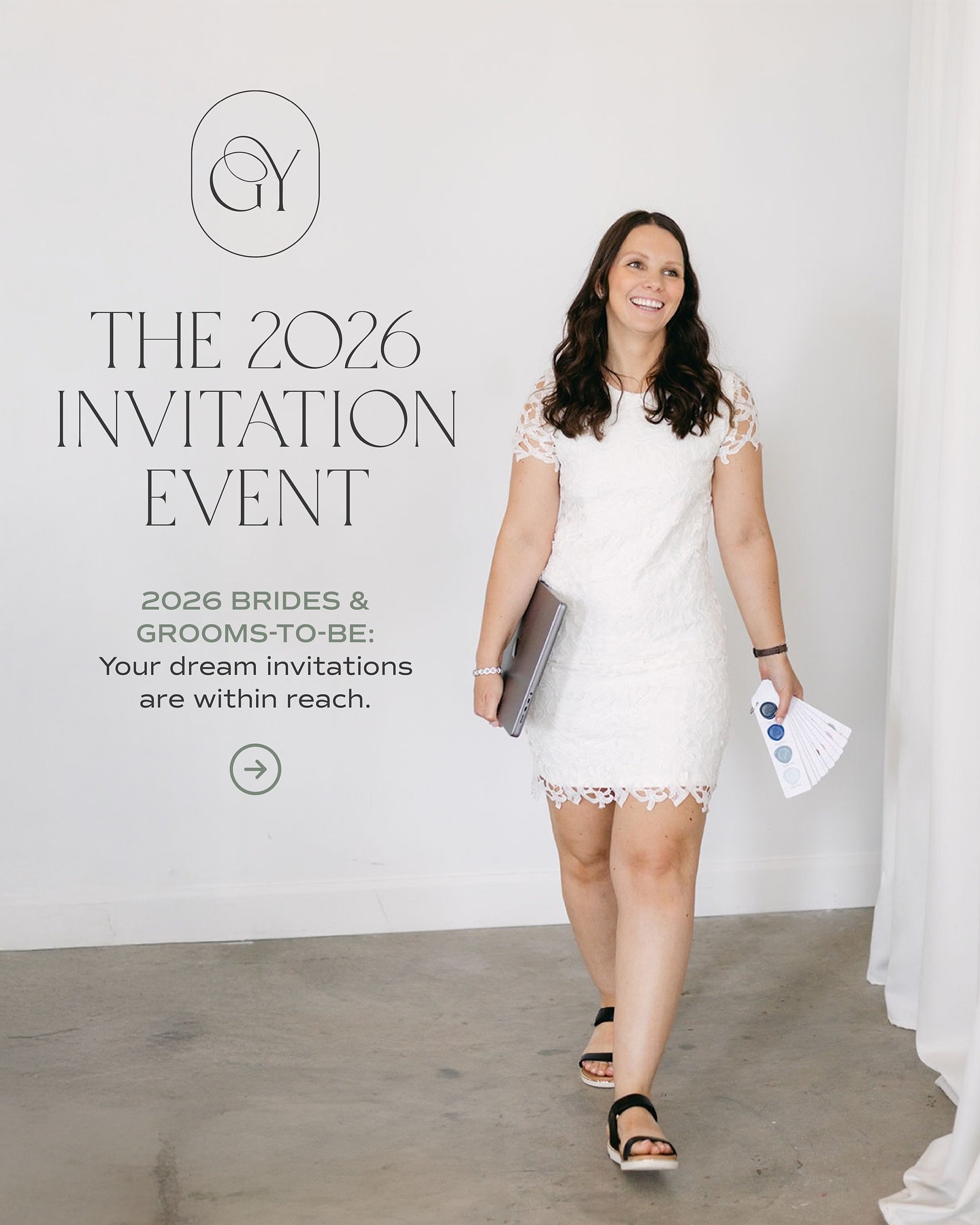 ✨The 2026 Invitation Event✨ My biggest event of the year created just for 2026 couples!

From November 17th - December 1st, enjoy 15% off all wedding invitations when you reserve your spot with a 25% deposit. 

Your wedding story deserves to begin be