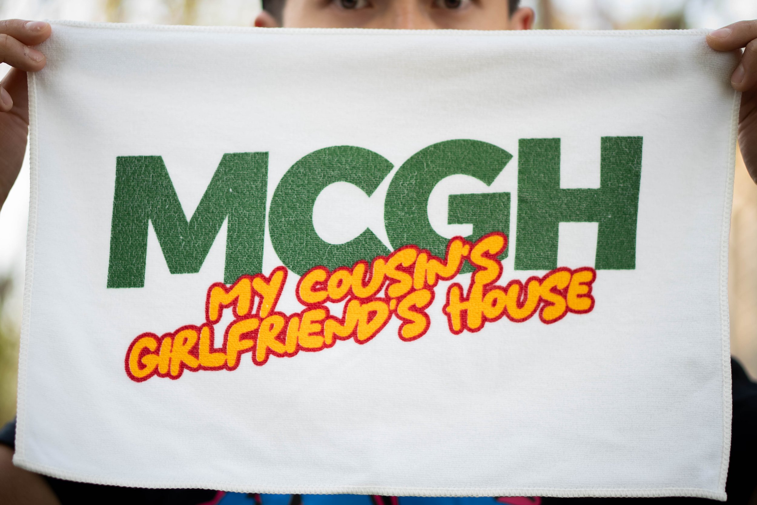 My Cousin's Girlfriend's House Rally Towel