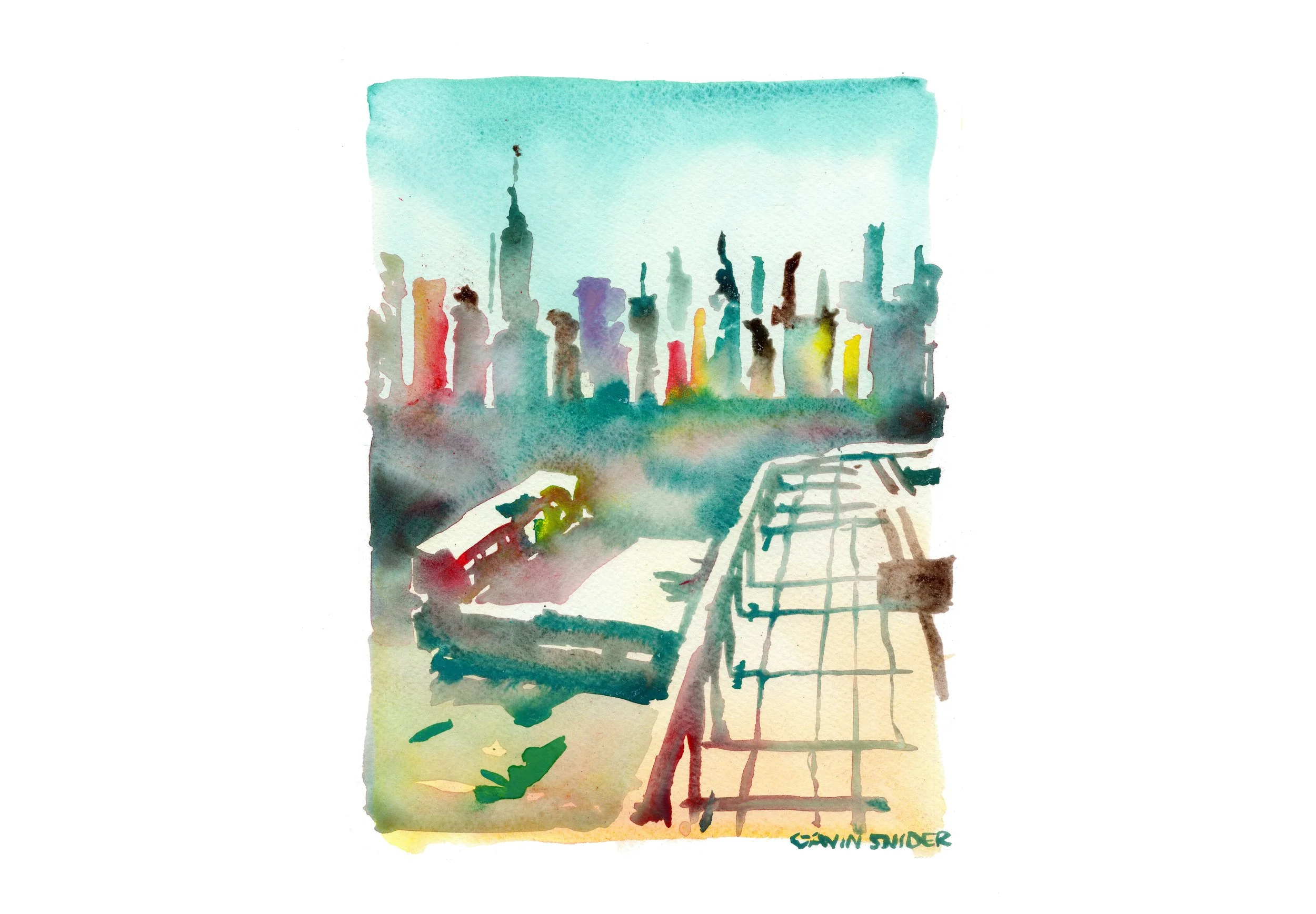 En Plein Air at Happy Medium