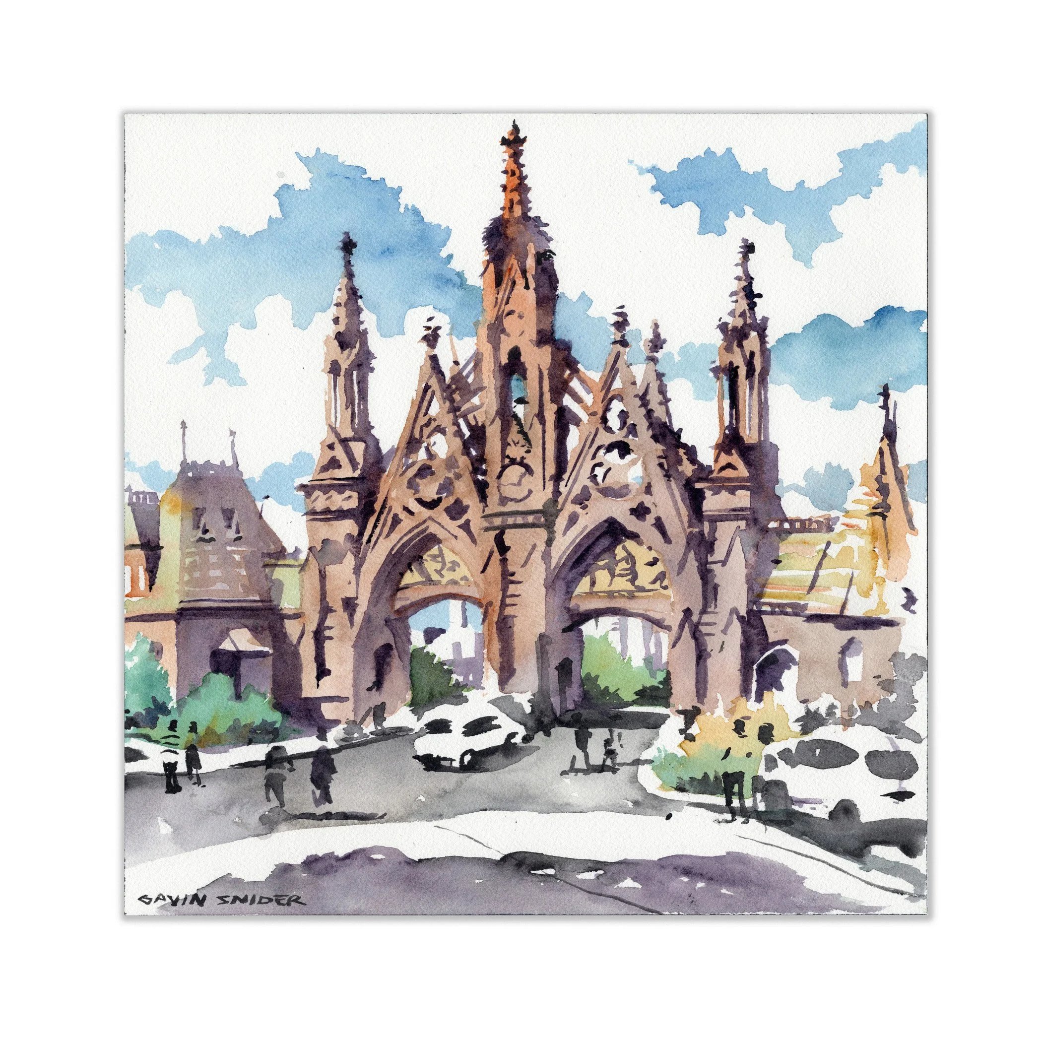 Green-Wood Cemetery Gates