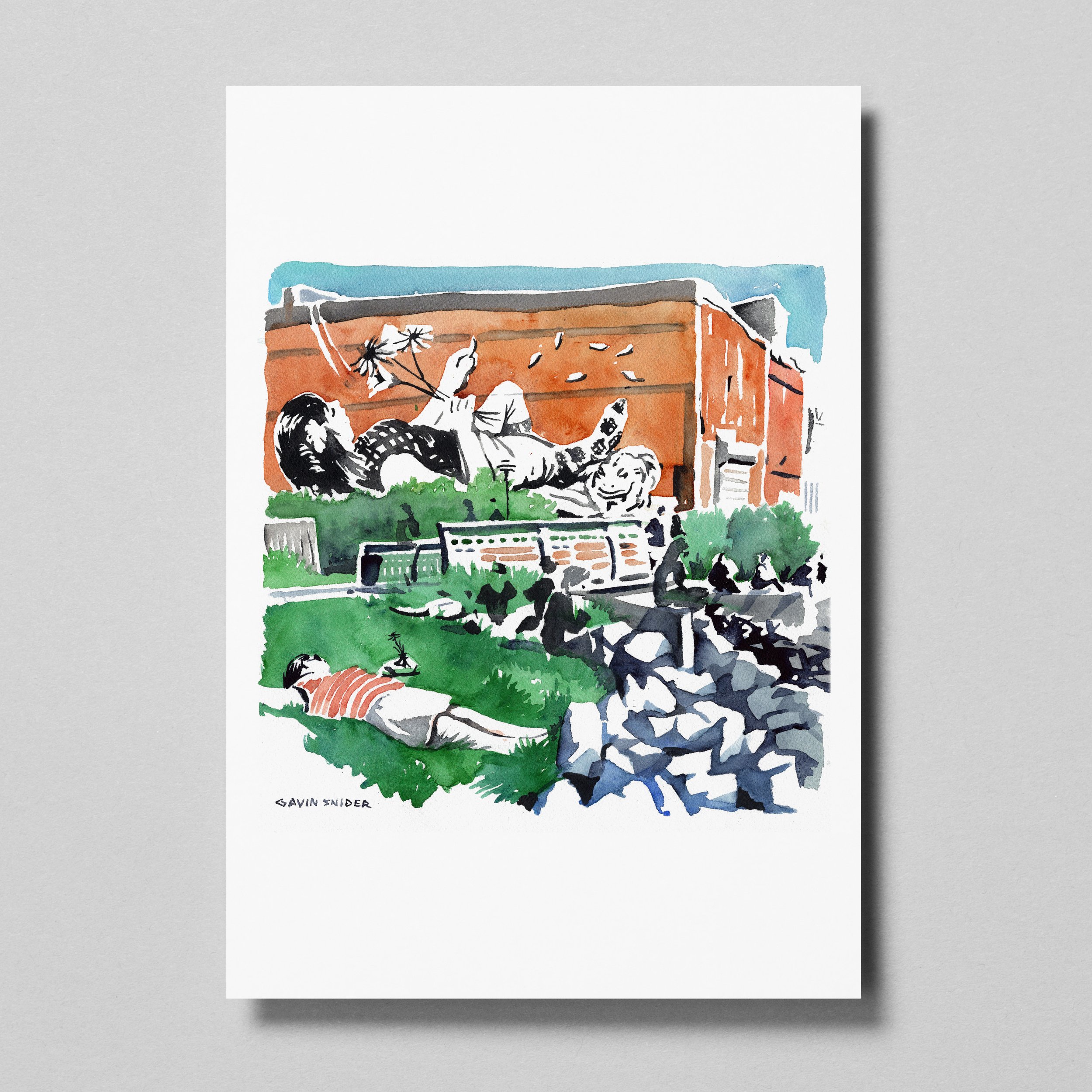 Transmitter Park Print