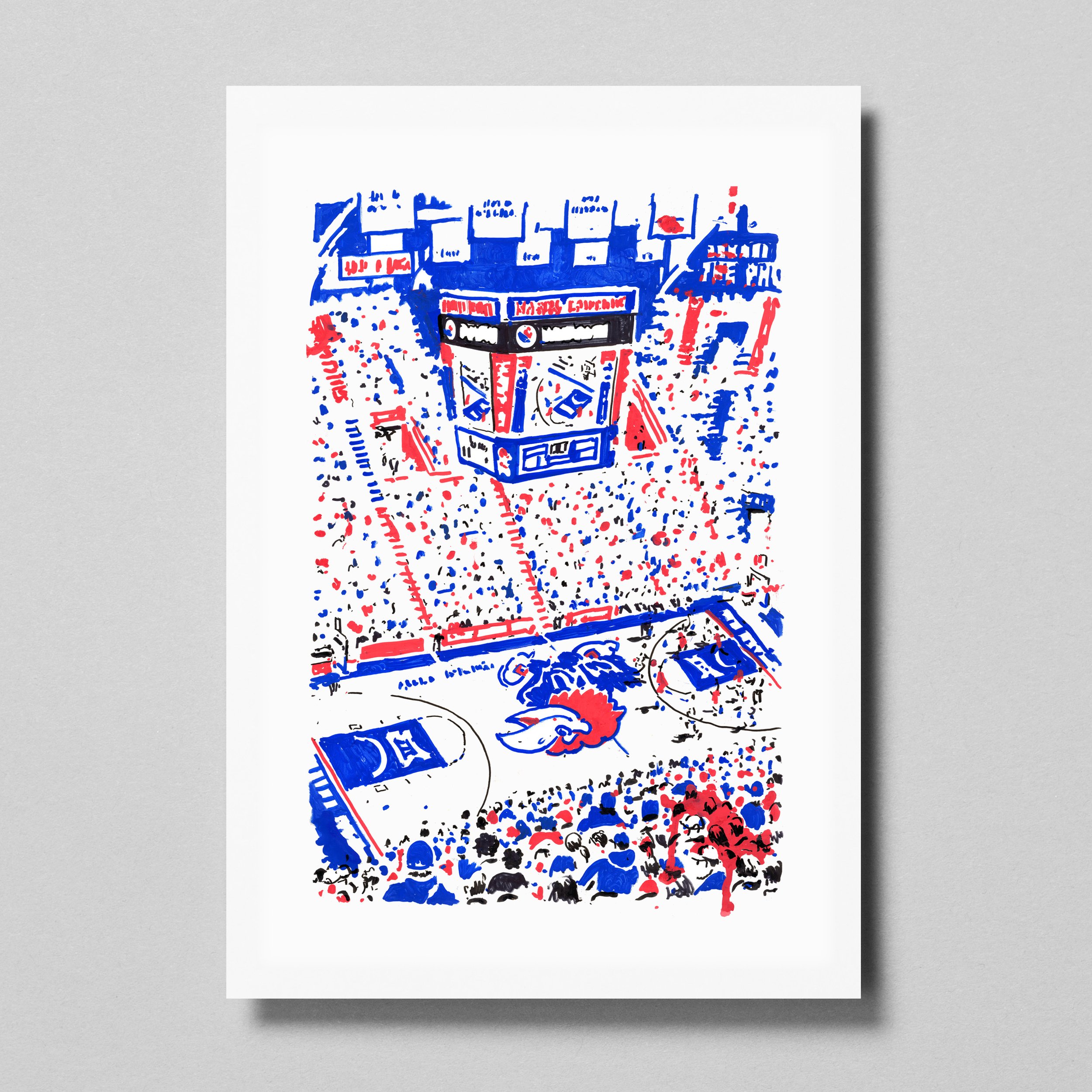 Allen Fieldhouse Print