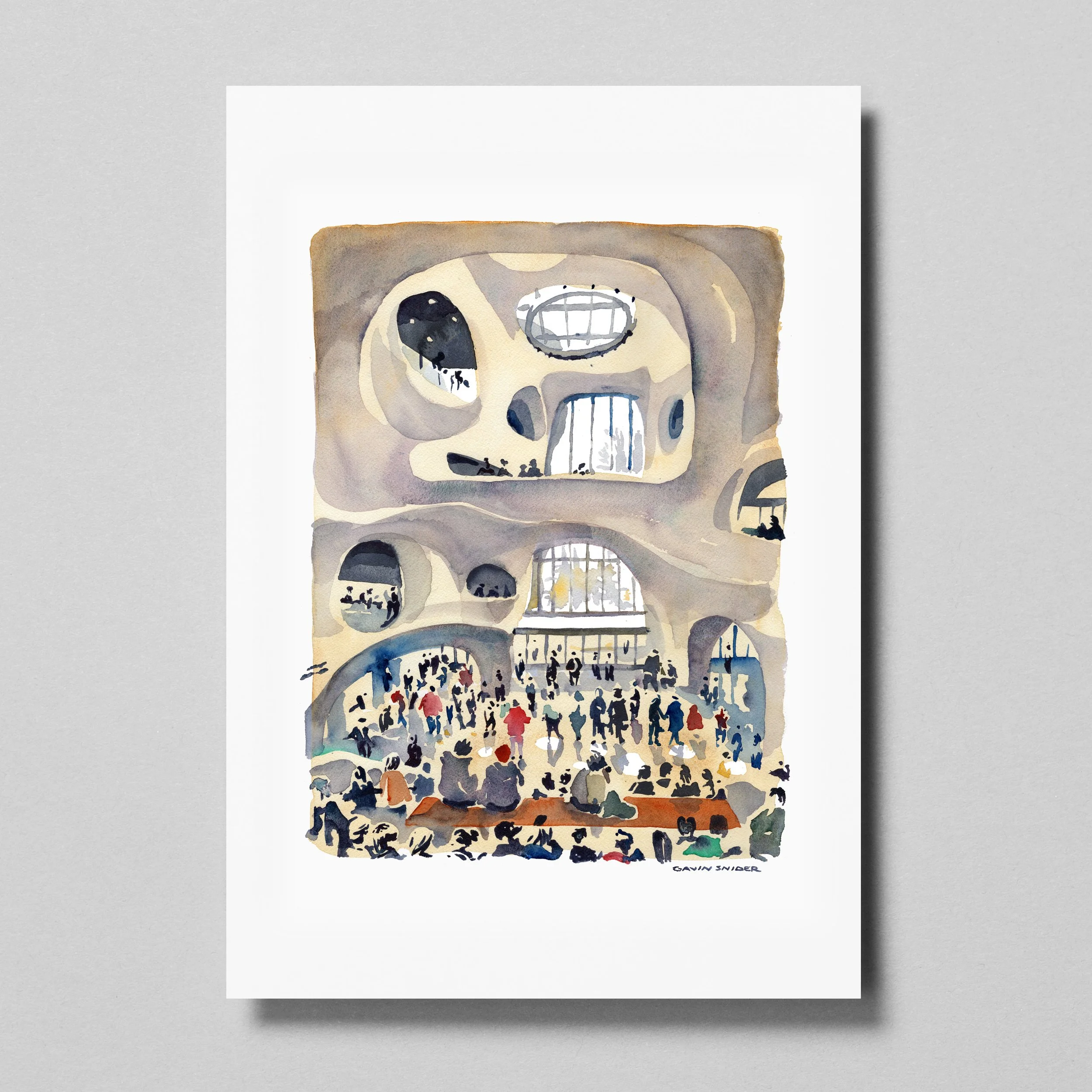 AMNH Gilder Center Print