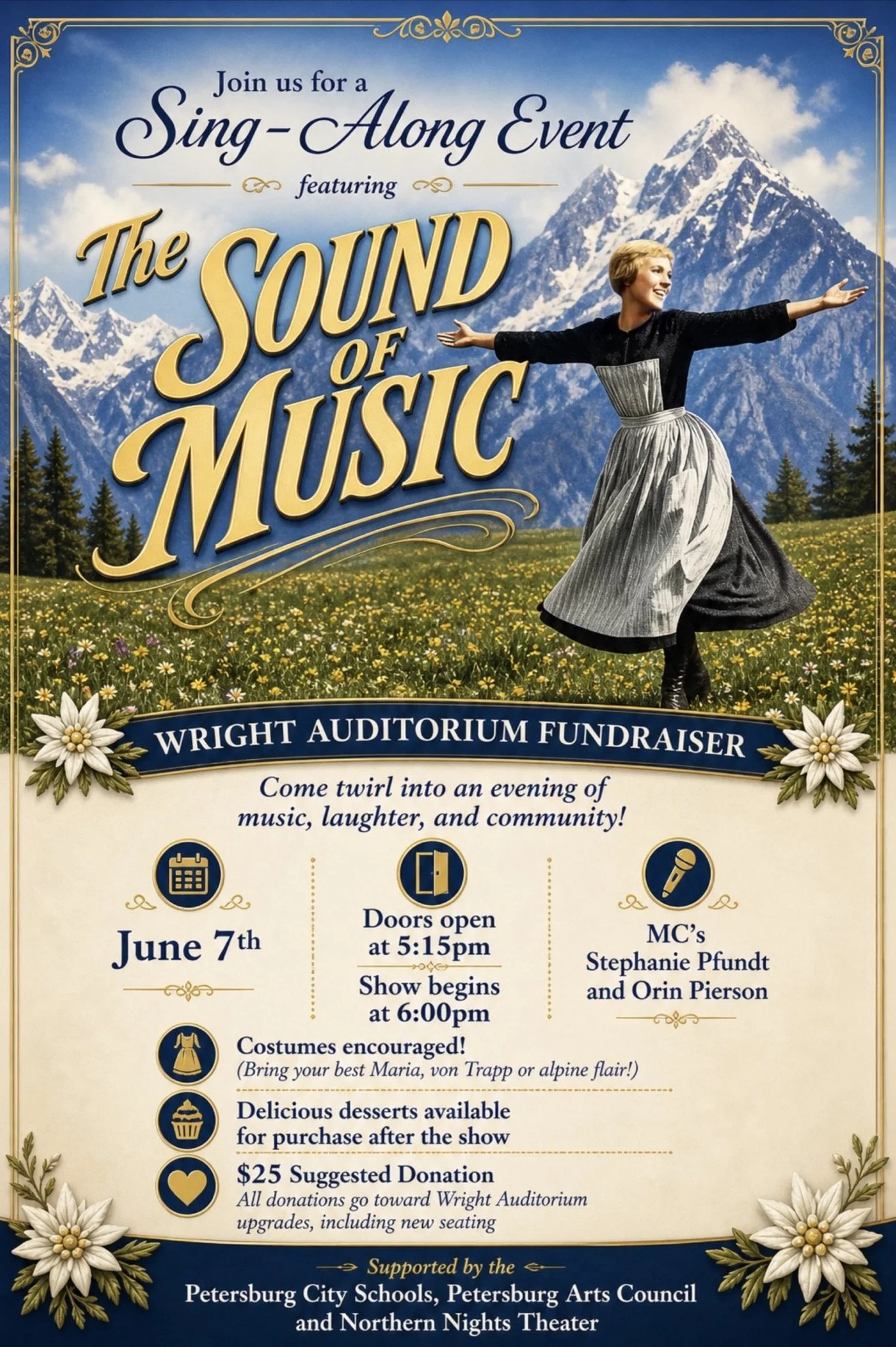 The Sound of Music Sing-Along Fundraiser