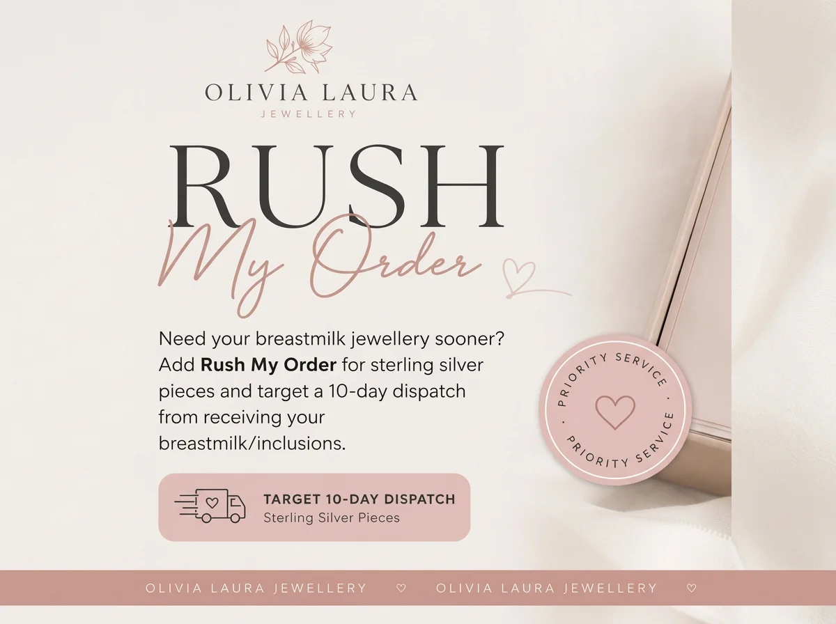 Rush My Order – 10-Day Dispatch (Sterling Silver Only)
