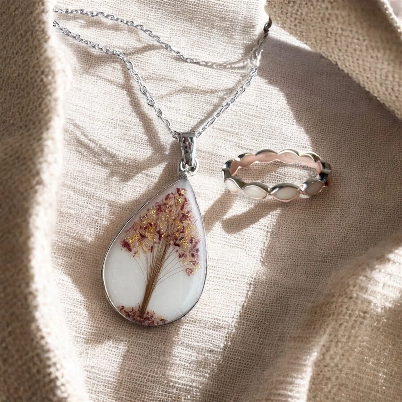 breastmilknecklaceringolivialaurajewellery
