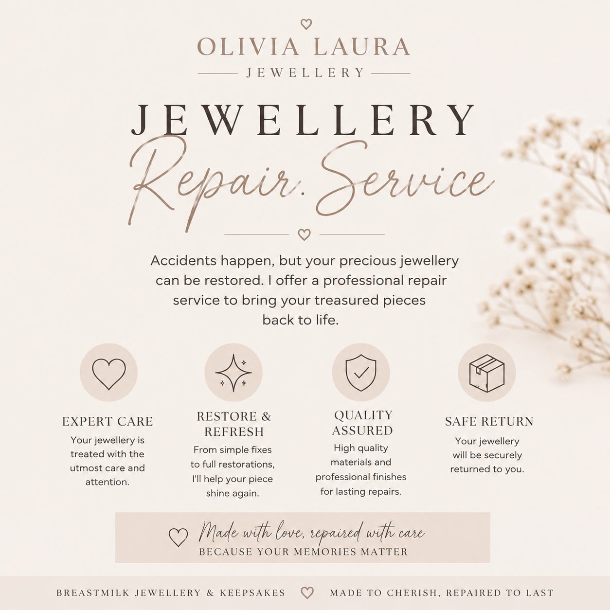 Jewellery Cleaning & Recoat Service