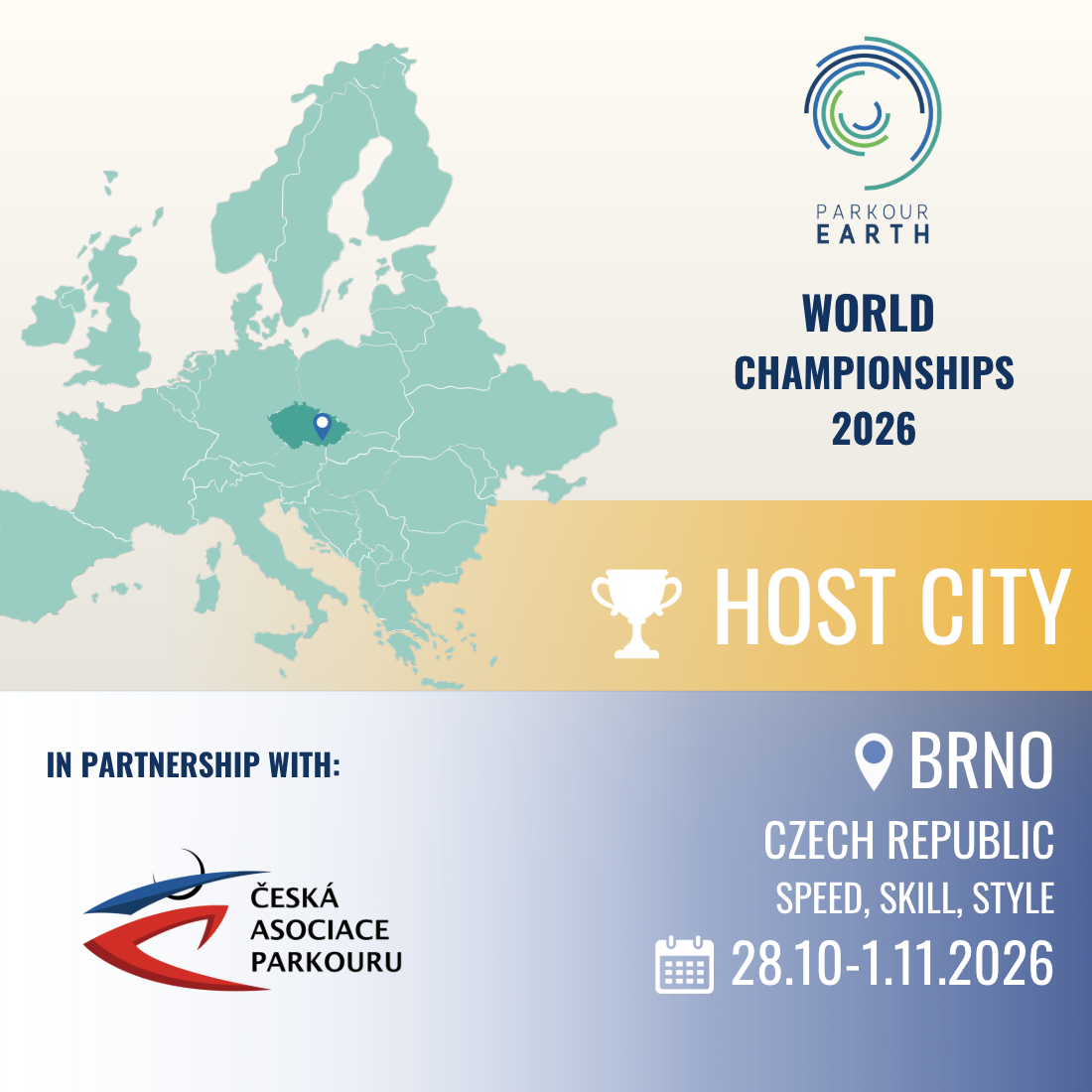 Parkour Earth World Championships - Brno, Czech Rep.