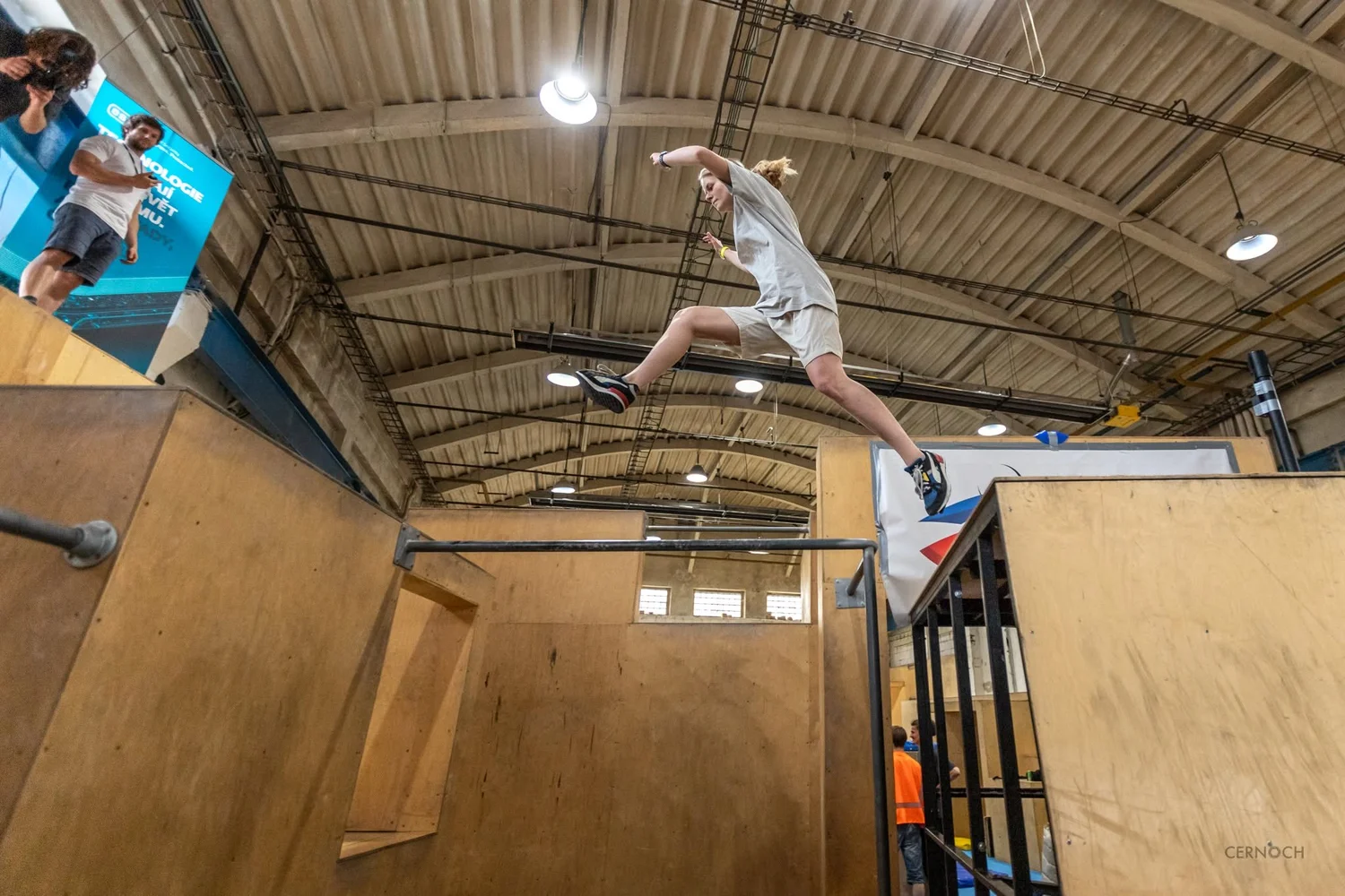Parkour facility in Brno