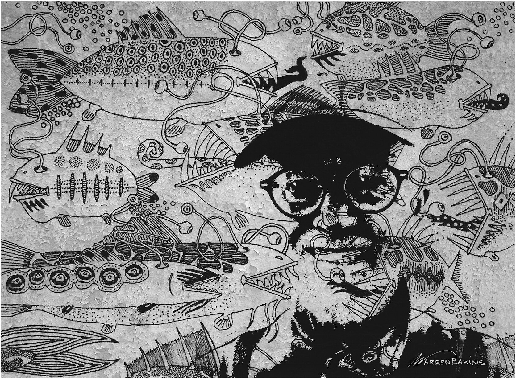 Crazy Fish Emerging From My Head No.4 .jpg