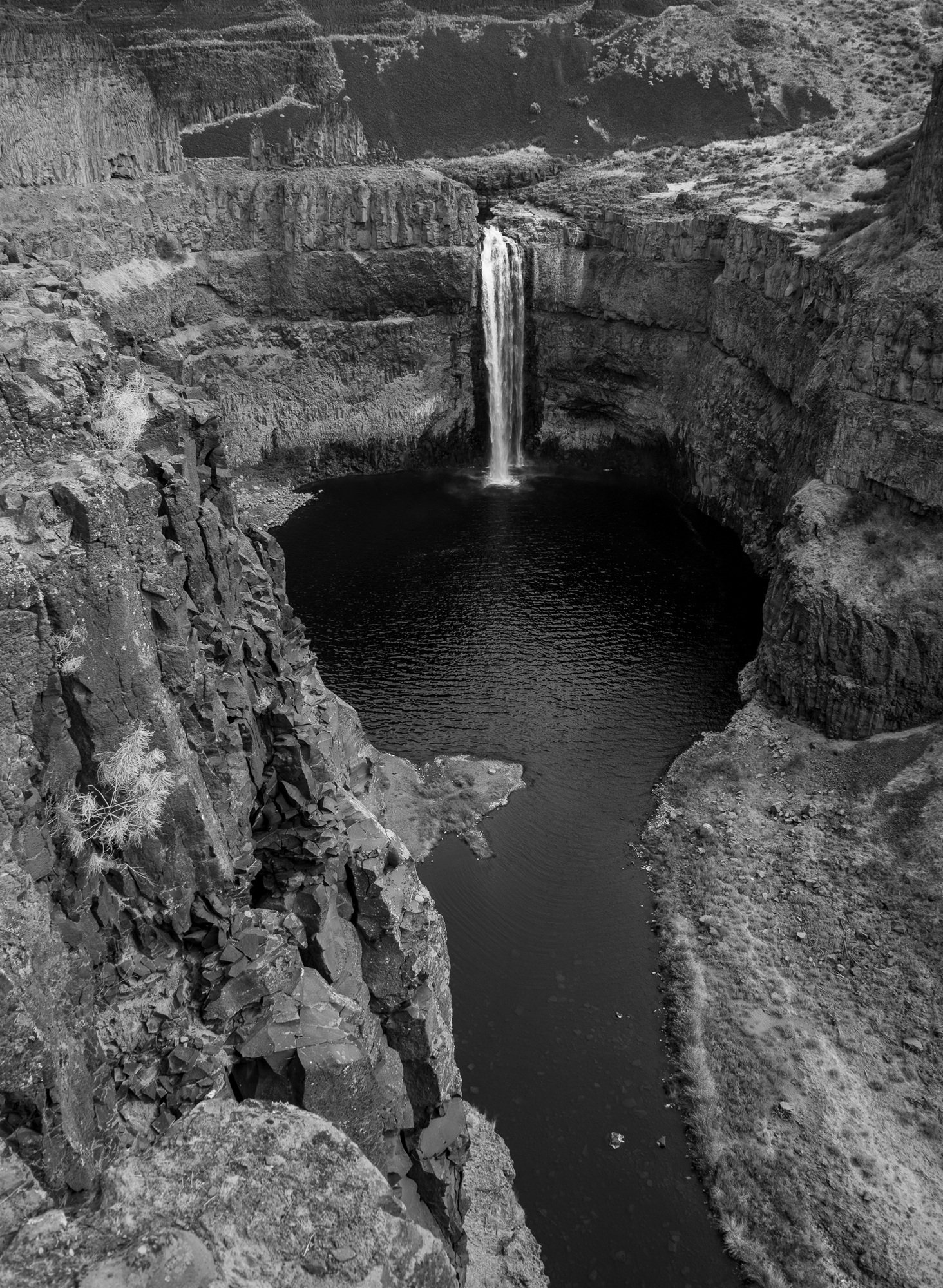 Palouse Falls (After) by Richard Mancuso