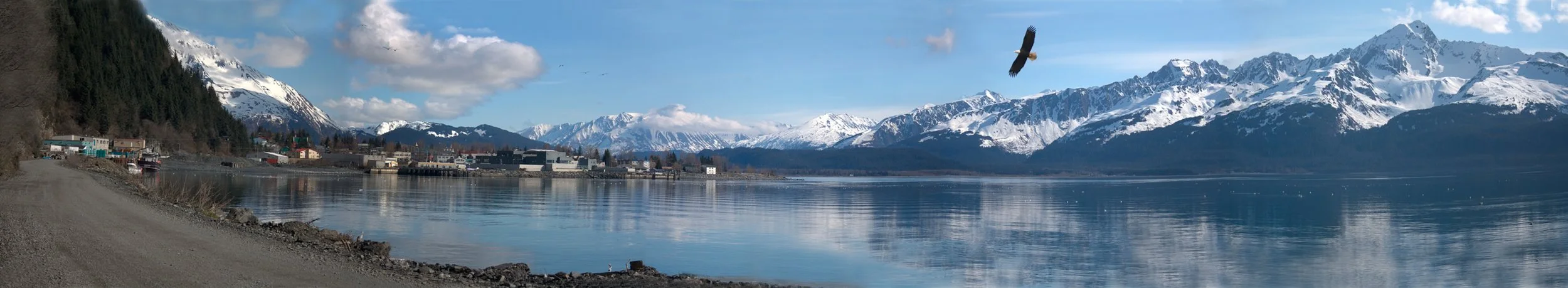 2nd Place (110 votes) On the Road to Seward by Jon Root