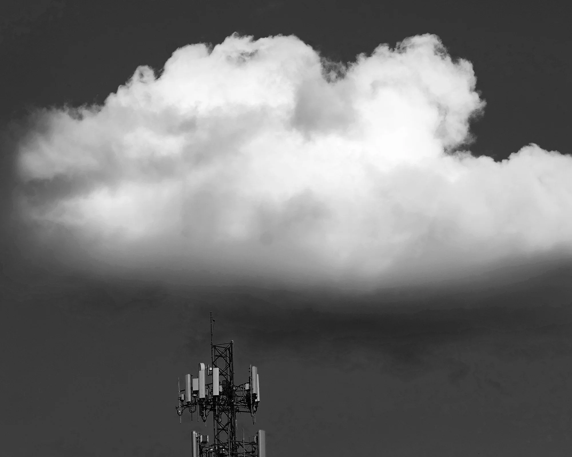 New Mexico Cloud (After) by Hadley Chamberlain
