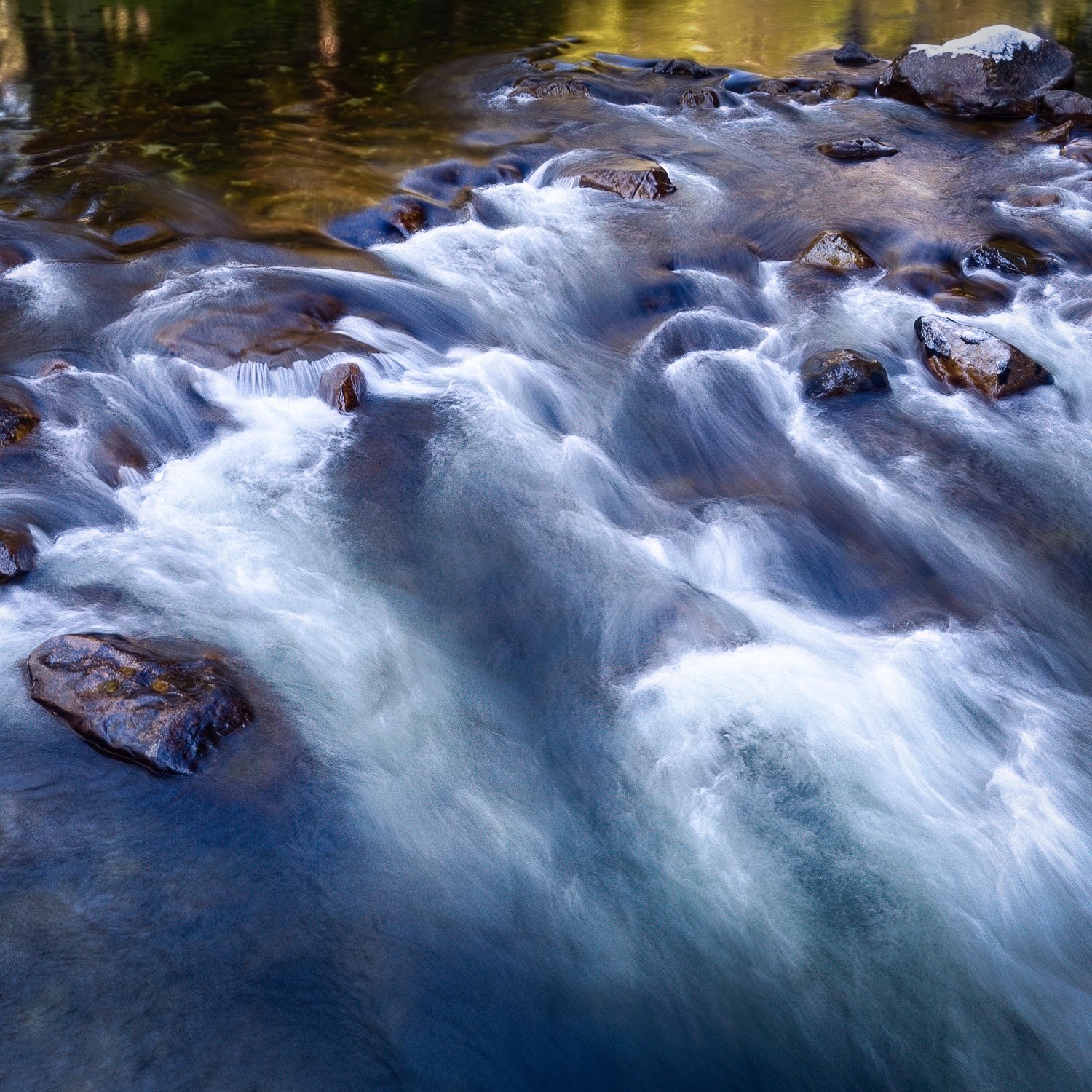 Ahwahnee Rapids by Chuck Eklund