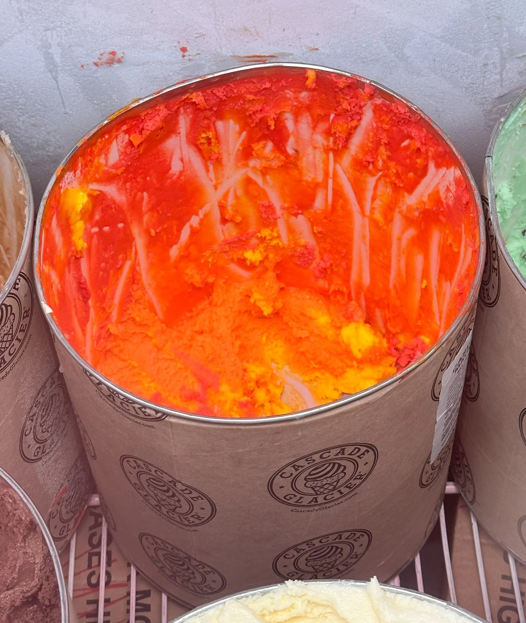 Orange-Lemon Sherbet (Before) by Rob Wagoner