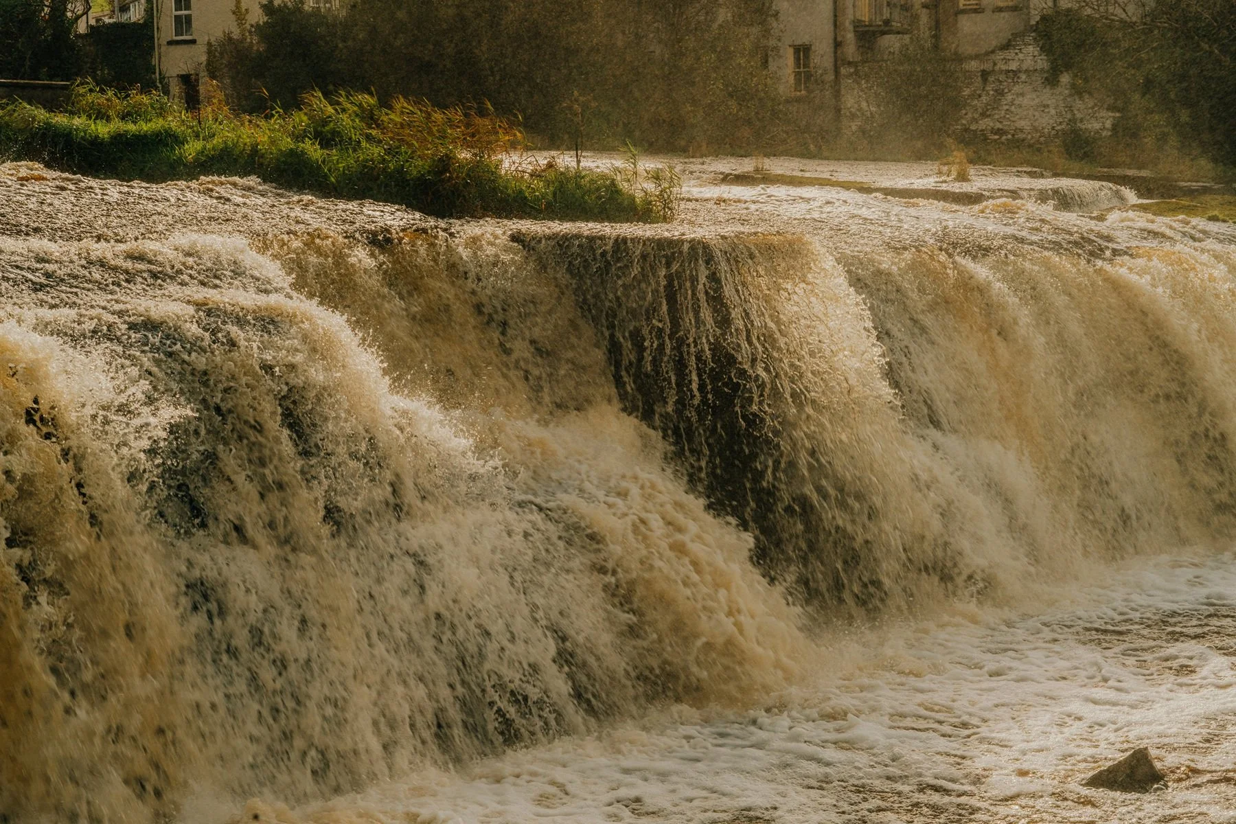 Ennistymon Falls by Tom Hansen