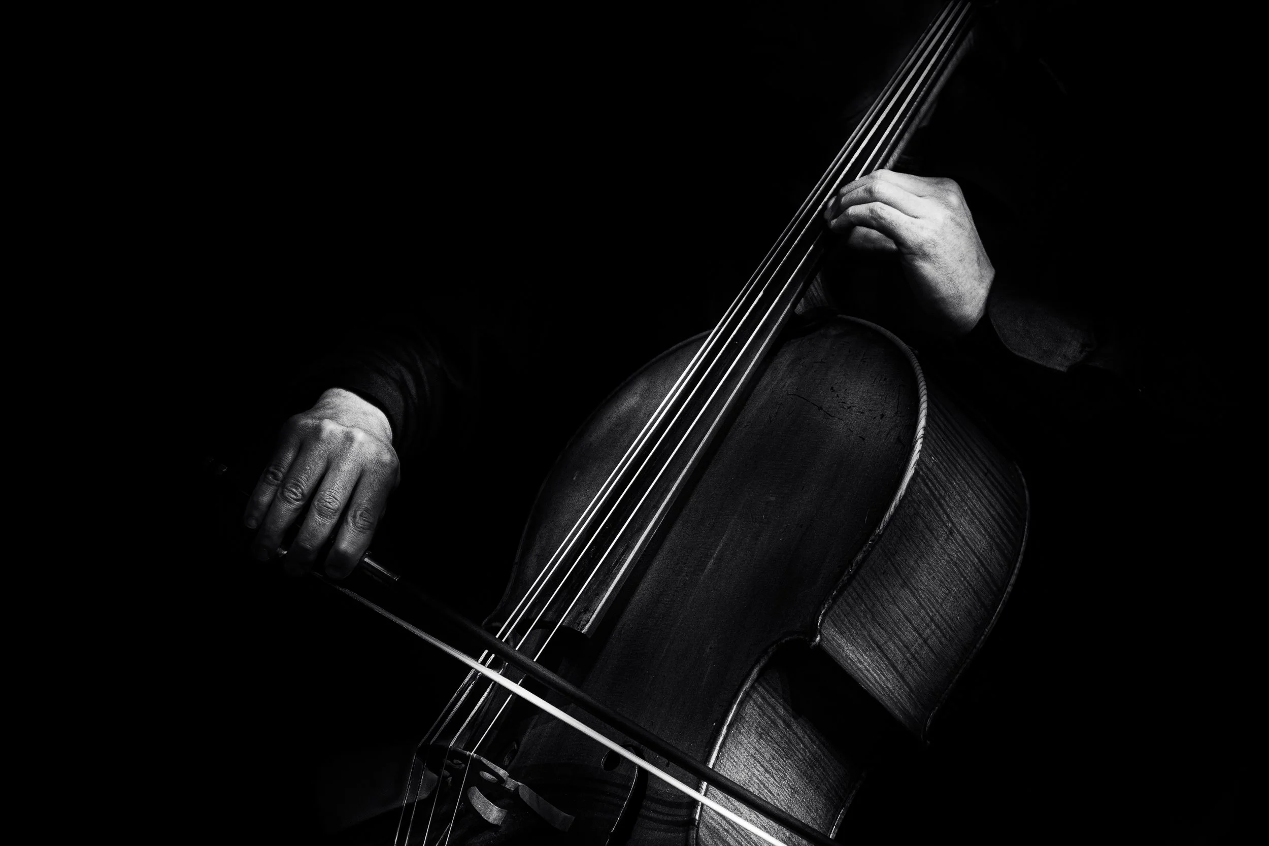 The Cello Player (After) by Chuck Eklund