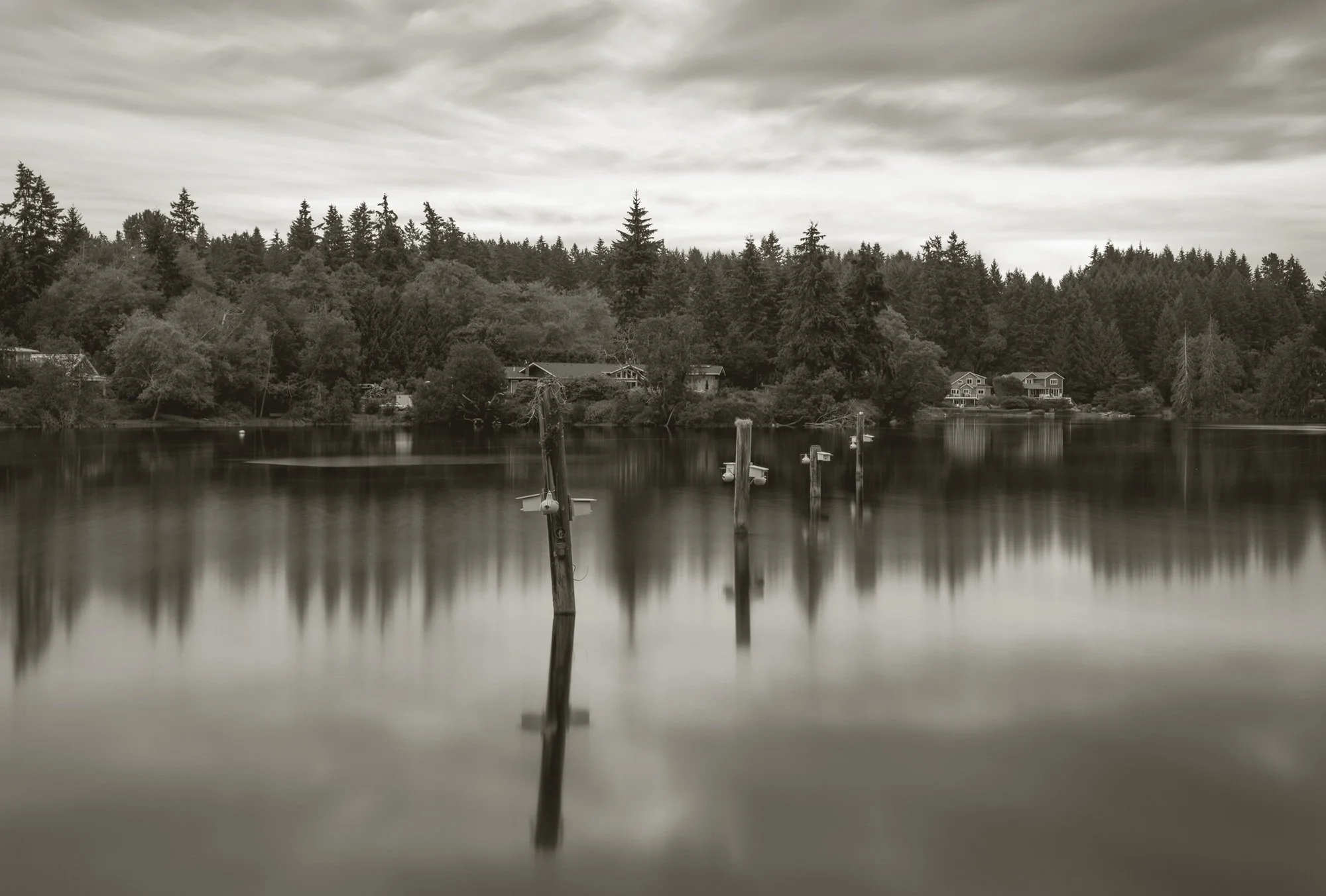 Eagle Harbor (After-2) by Diane Hutchings