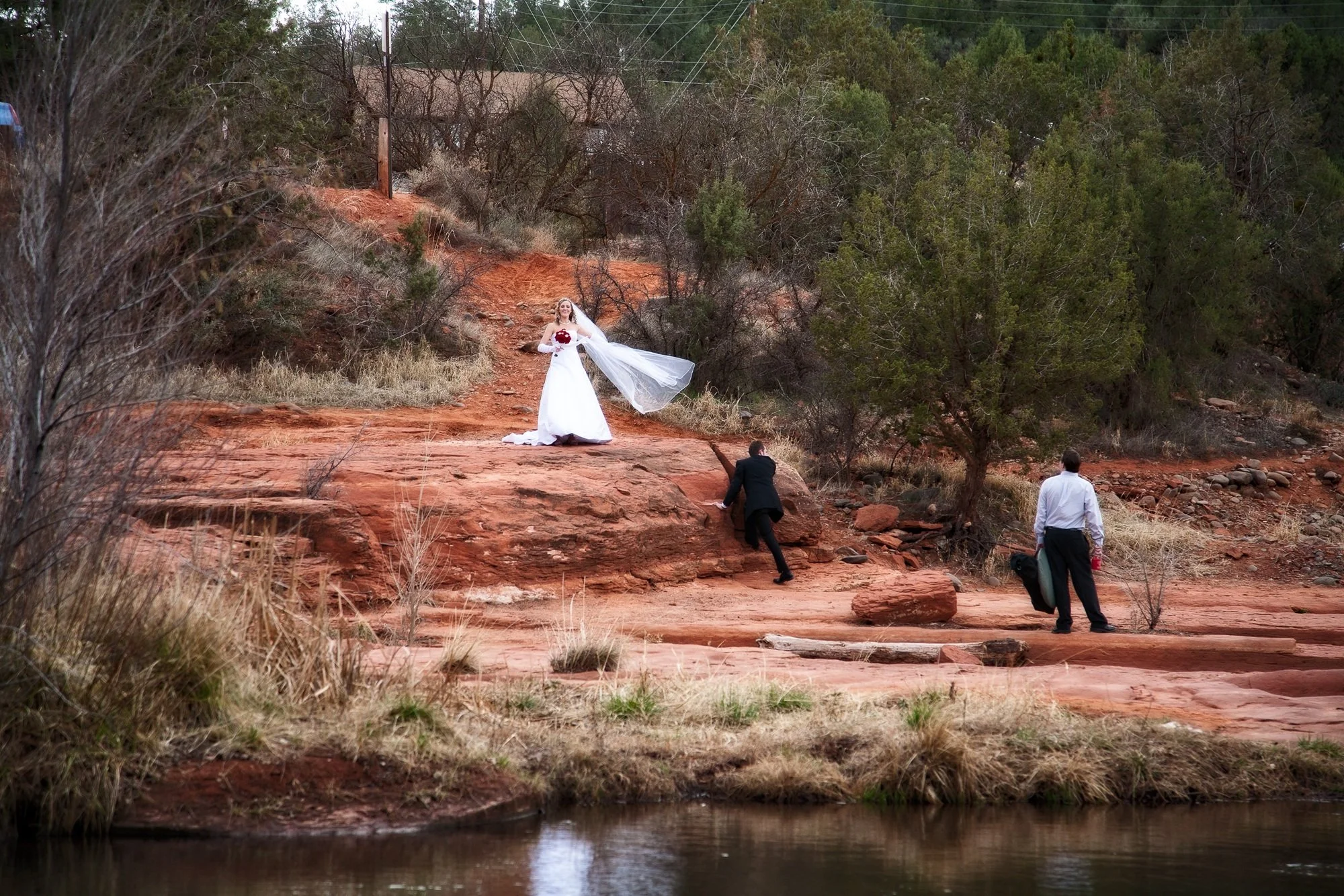 Sedona Wedding Shoot (Before) by Chuck Eklund