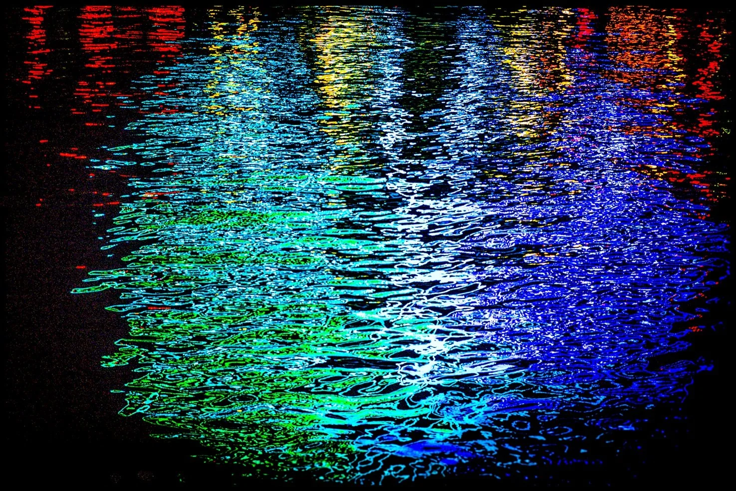 Water Reflection by Rob Wagoner