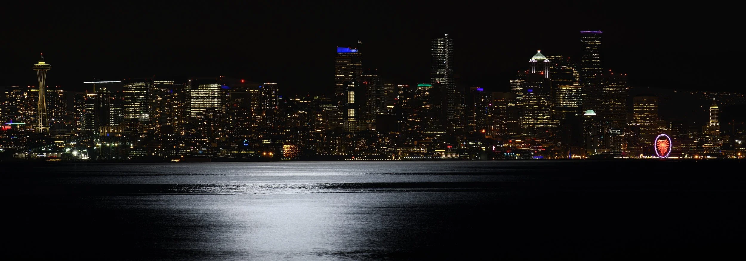 Seattle from Murden Cove by Glen Wyatt