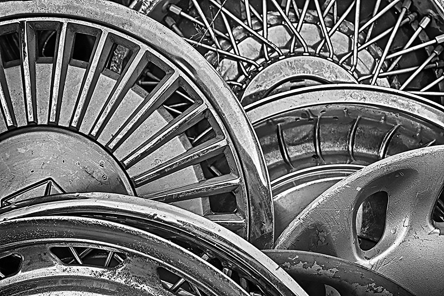 Hub Caps by Dawn Bockus