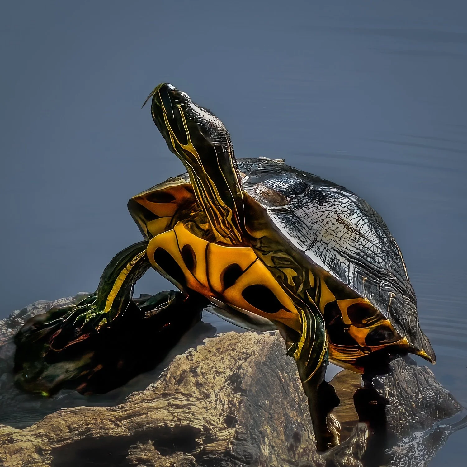 9th Place Tied (70 votes)
Northwestern Pond Turtle by Chuck Eklund