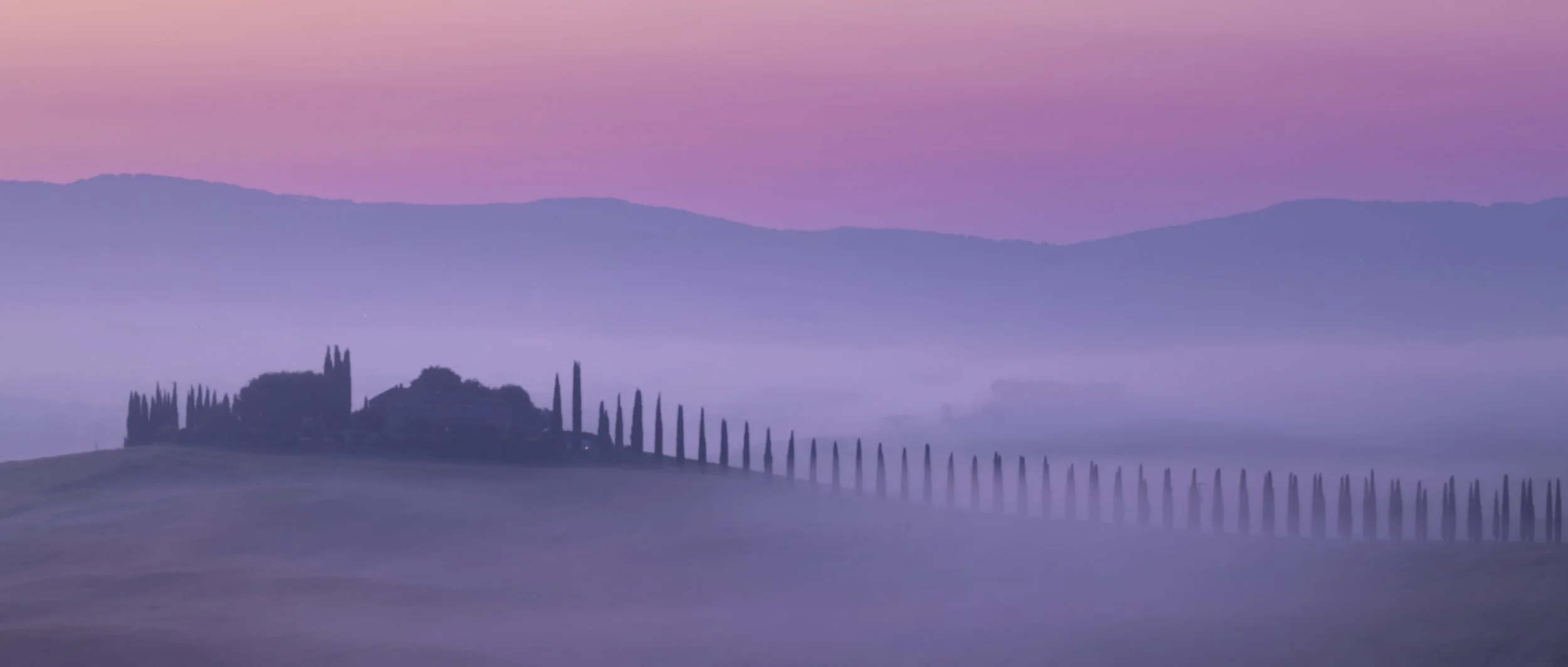 1st Place (124 votes)
Foggy Morning in Tuscany by Bob Rosenbladt