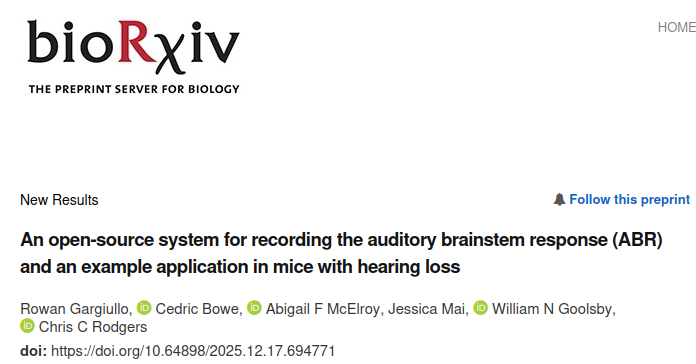 New preprint on our open-source system for ABR!