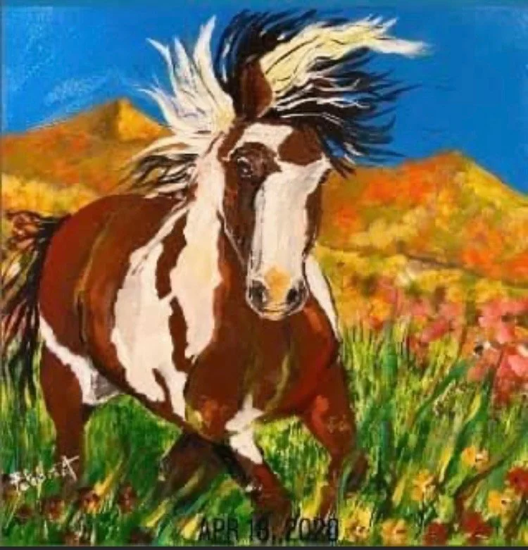 "Picasso #2" 30x30 SOLD