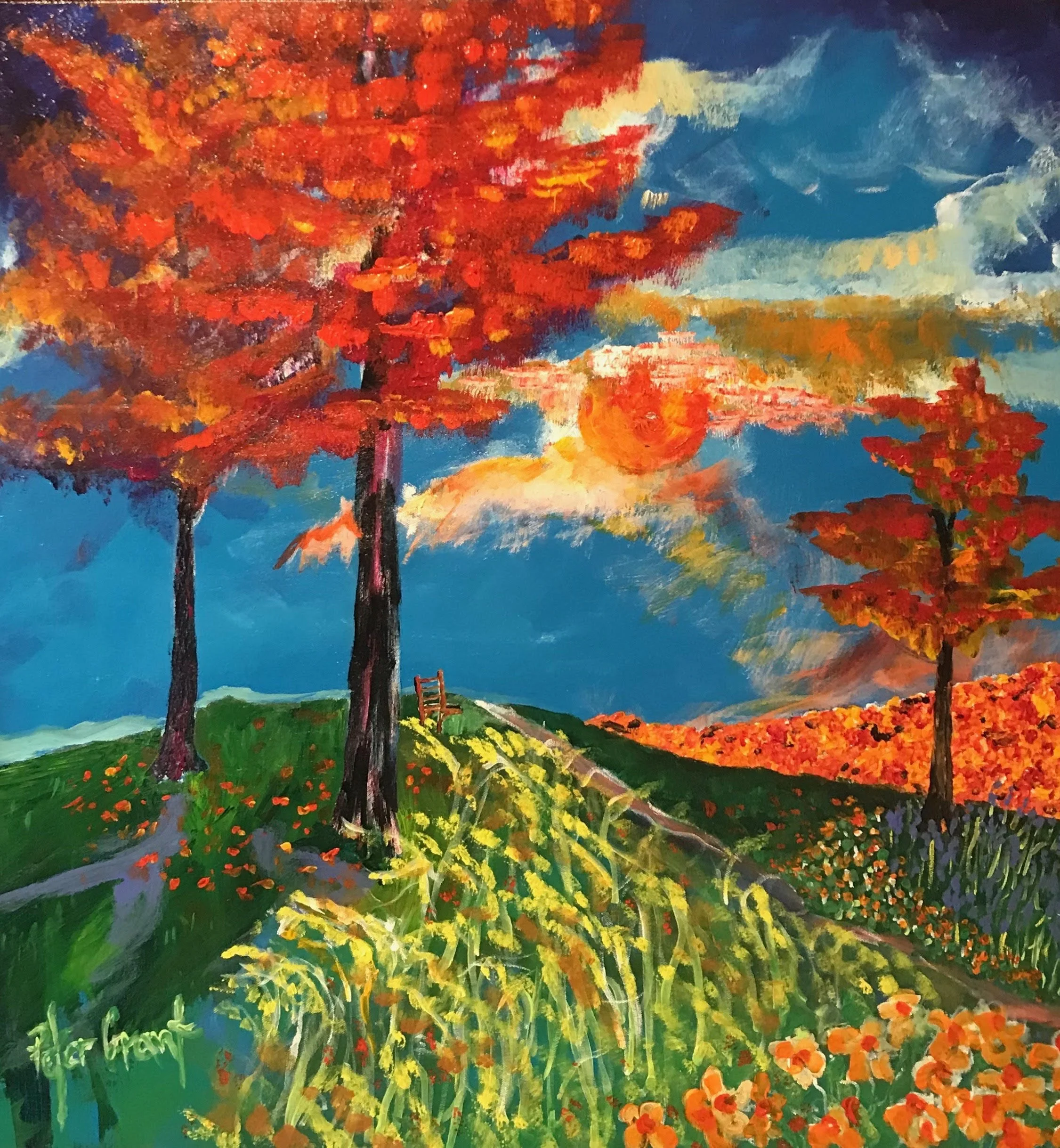 "Holy Spirit's Garden in Fall #2"