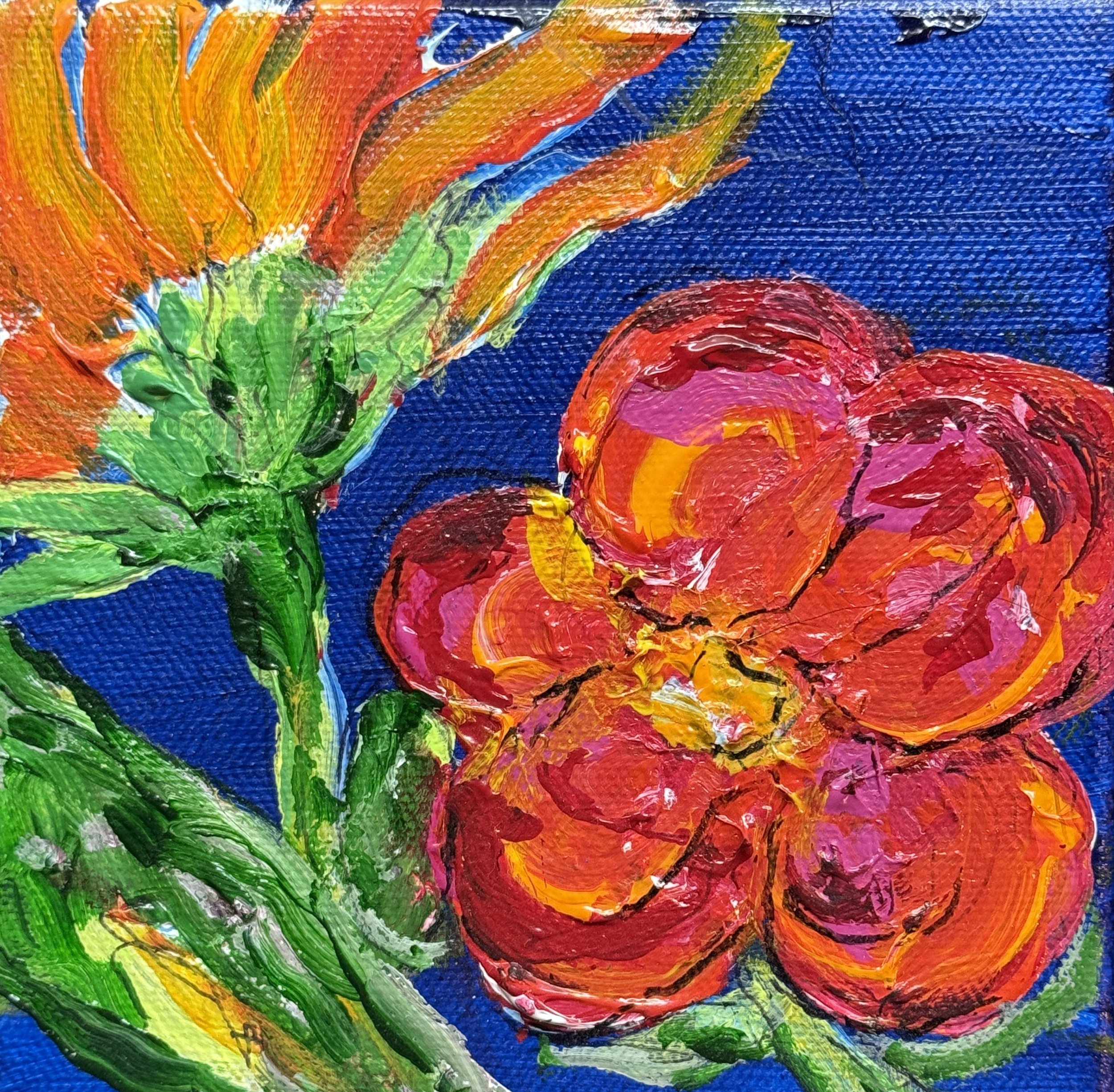Spring Flowers 2 on Canvas