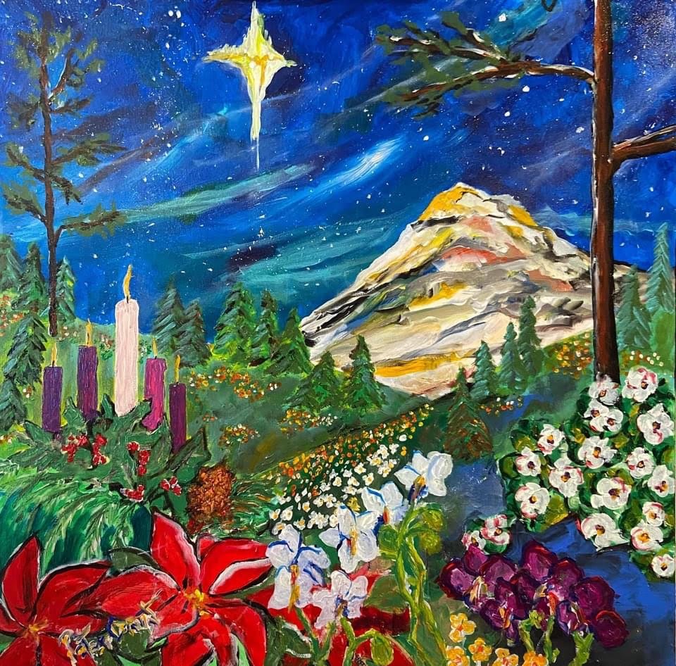 "Holy Spirit's Garden at Christmas"